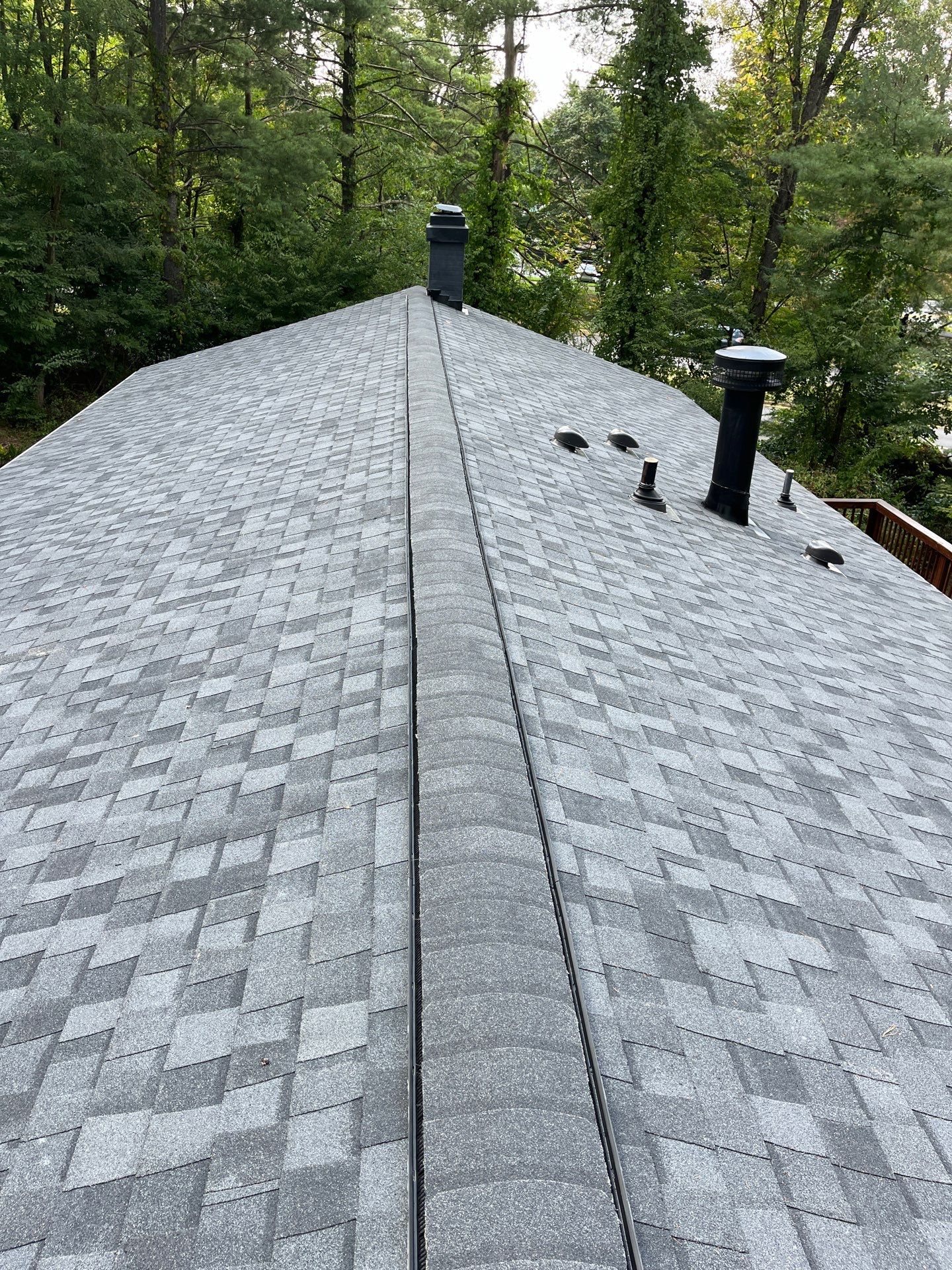 Reston: Roof Replacement with CertainTeed Landmark Pro Designer Shingles in Max Def Moire Black by RM Banning, Inc.