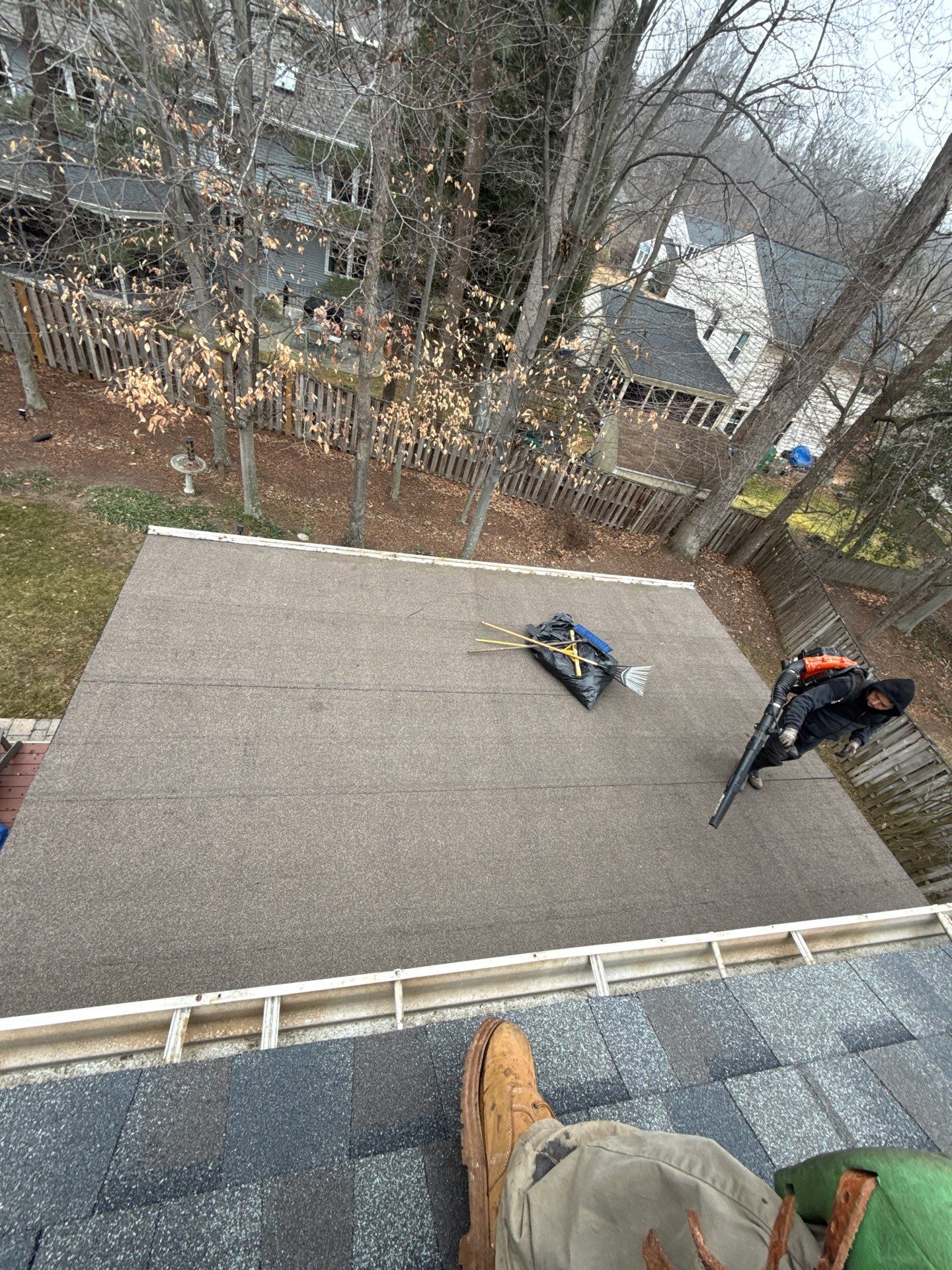 Fairfax Station :Residential Roof Replacement with CertainTeed Landmark Pro in Max Def Drift Wood  by RM Banning, Inc.