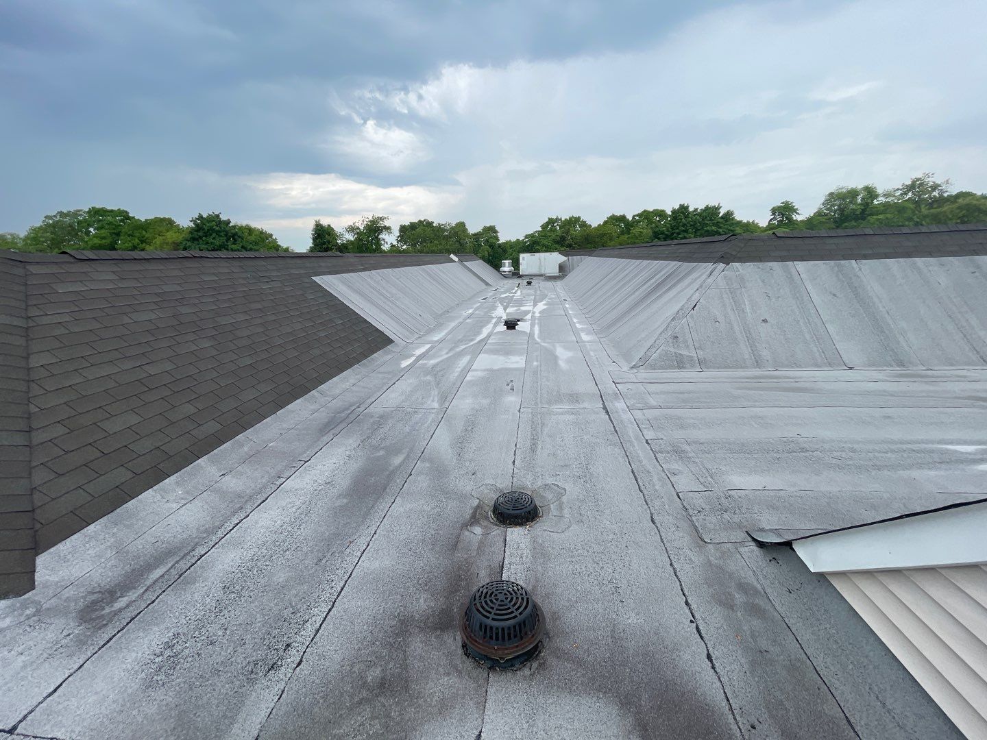 Commercial Roofing Installation using Owens Corning Duration by All Site Roofing