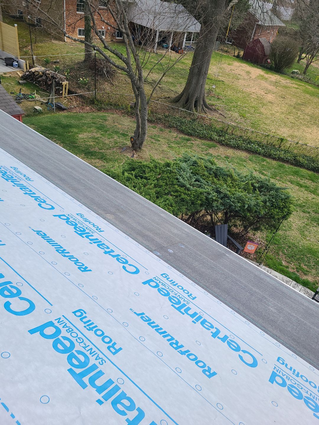 Alexandria CertainTeed Landmark Pro Roof in Max Def Charcoal Black by RM Banning, Inc.