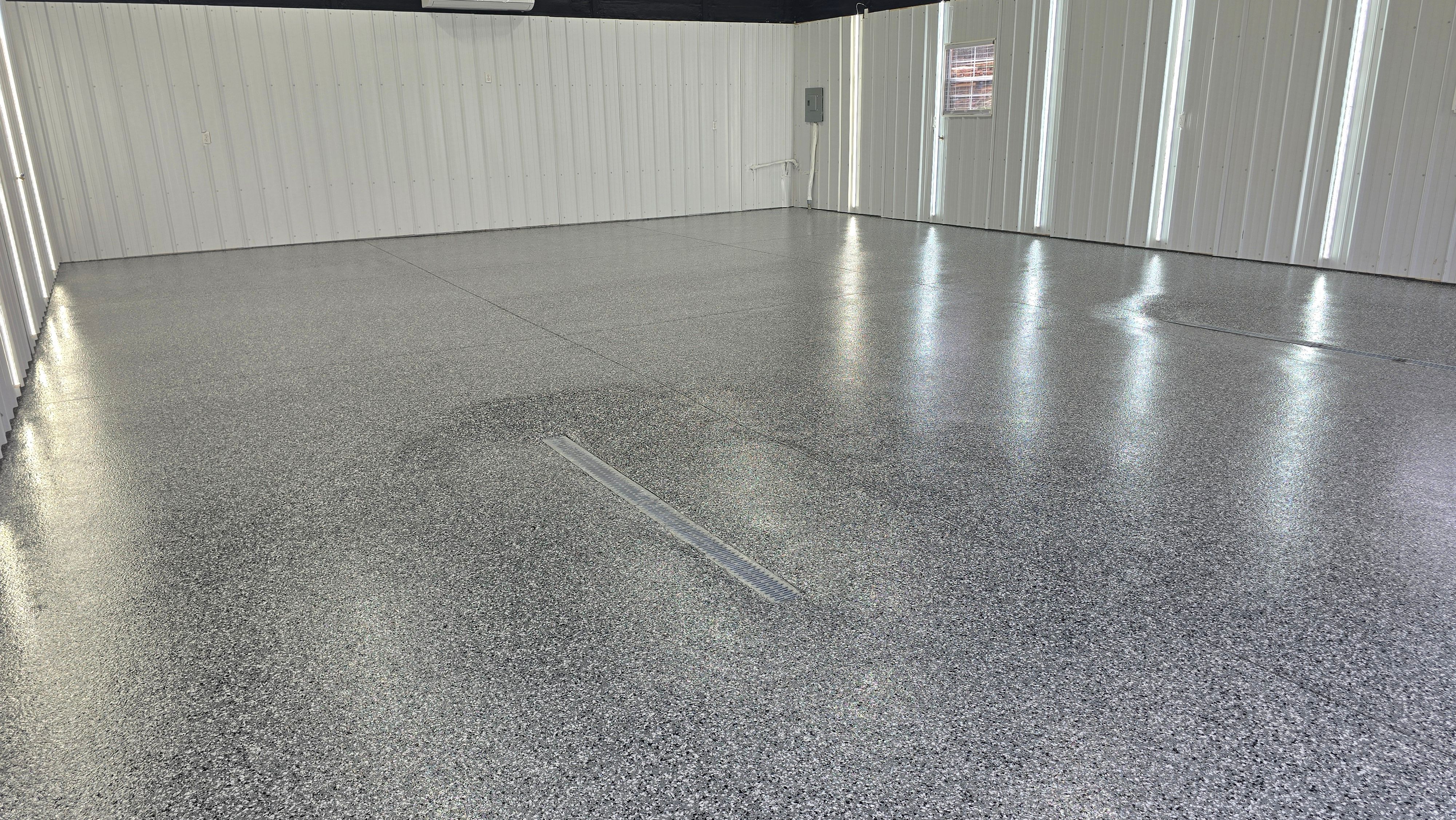 Garage using Wombat by Elite Floor Solutions