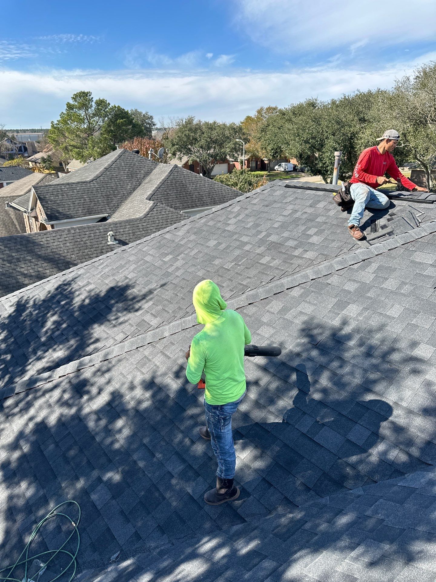 Project in Katy by Motion Roofing