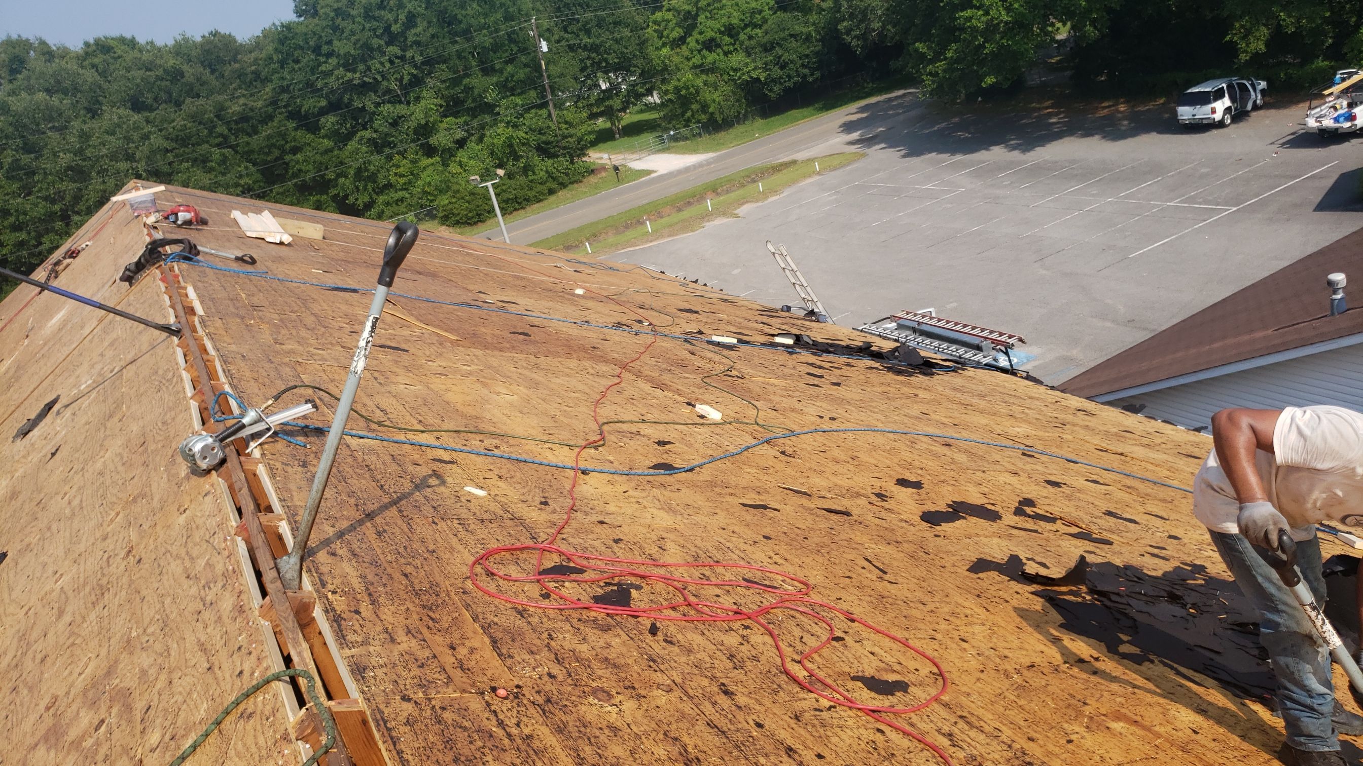 Residential Roofing Installation using Roof Replacement by American Roofing & Construction LLC