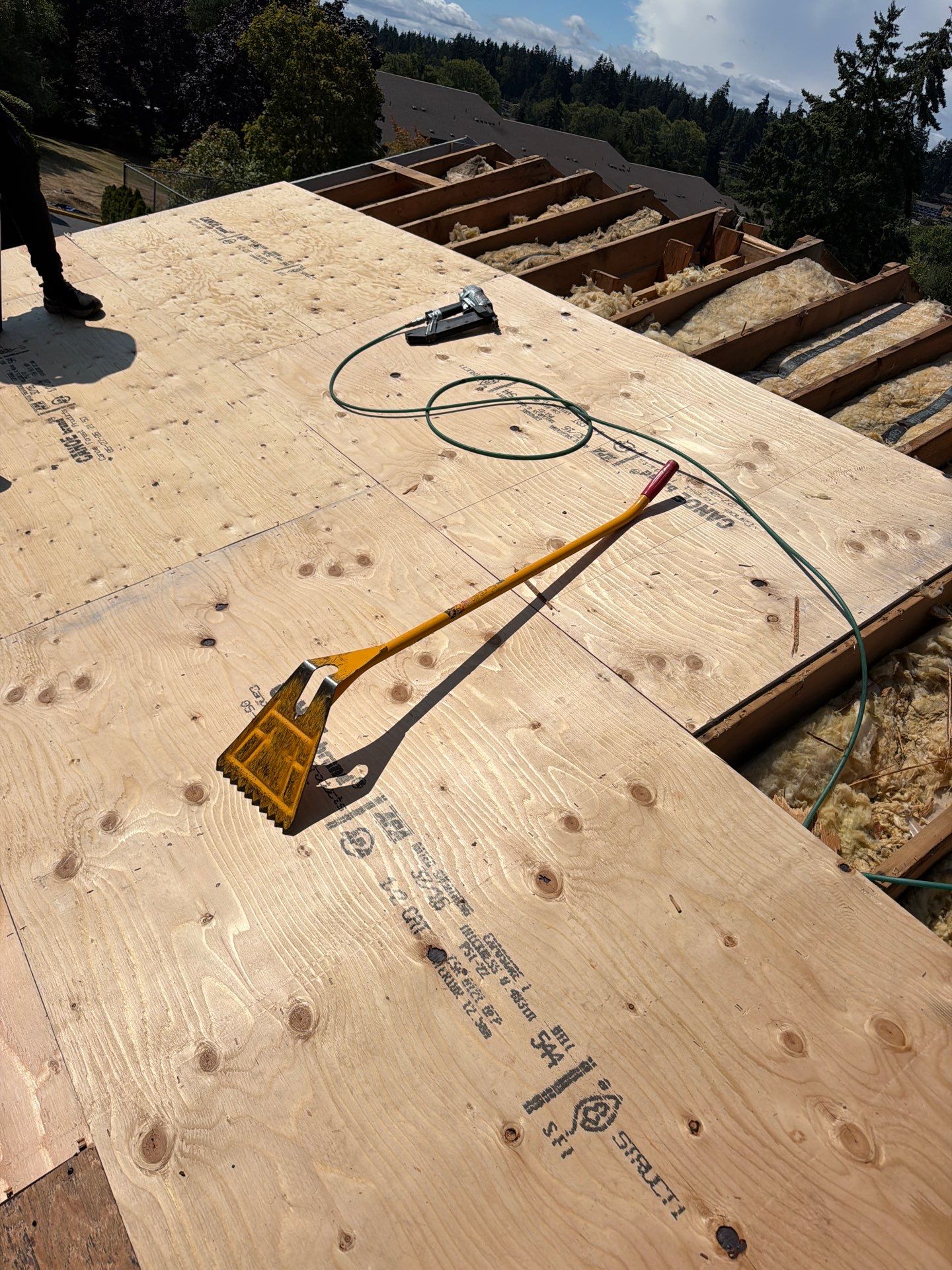 Residential Roofing Installation using GAF HDZ Shingles by Roofing Formula LLC