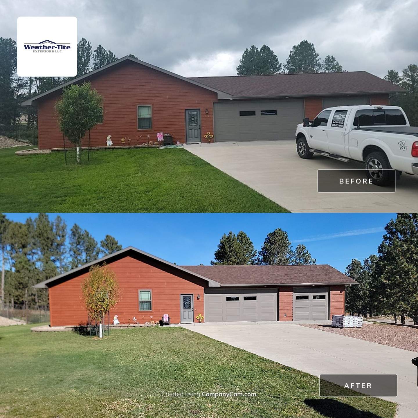 Residential Roofing Installation using Malarkey Shingles by Weather-Tite Exteriors LLC
