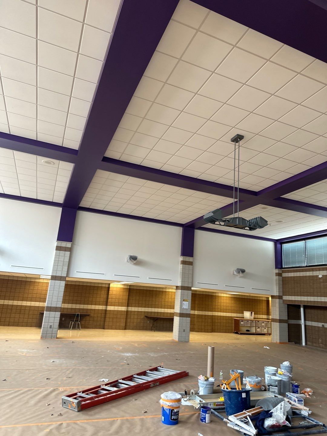 School Painting Project by Cutting edge painting 