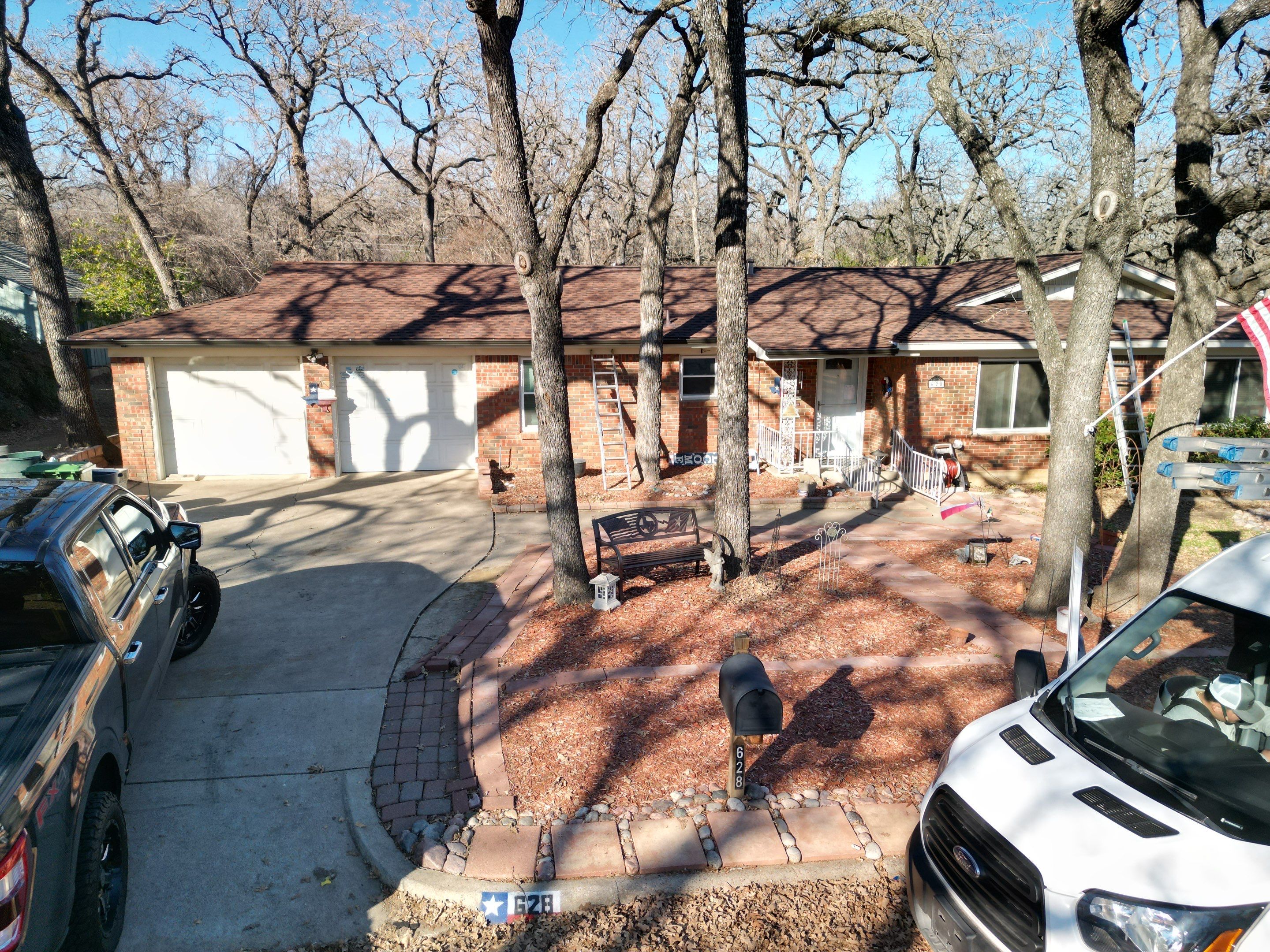 GAF Timberline Roofing System on a Beautiful older home by First United Roofing & Construction