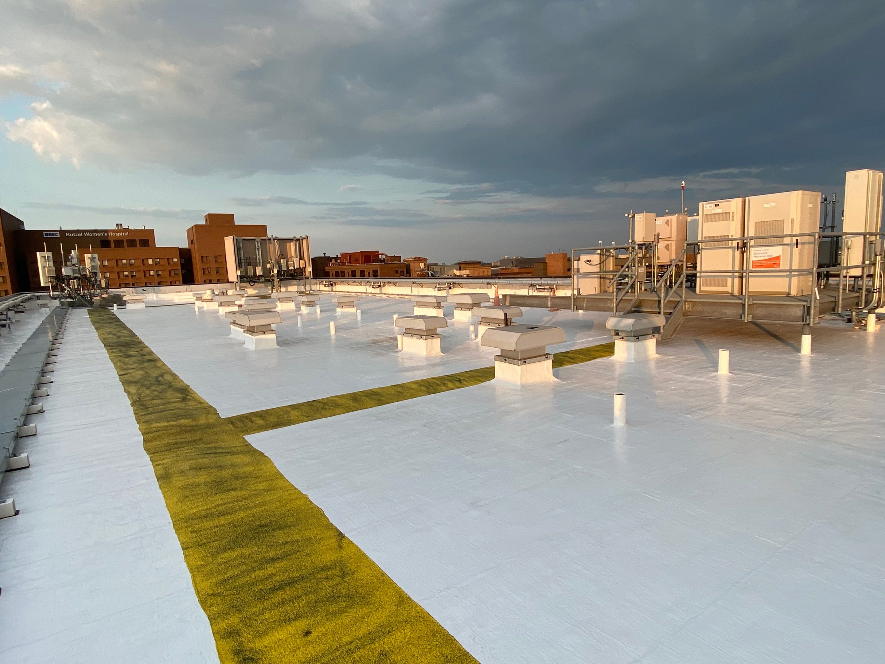 City of Detroit Roof Restoration by Bloomfield Construction & Restoration