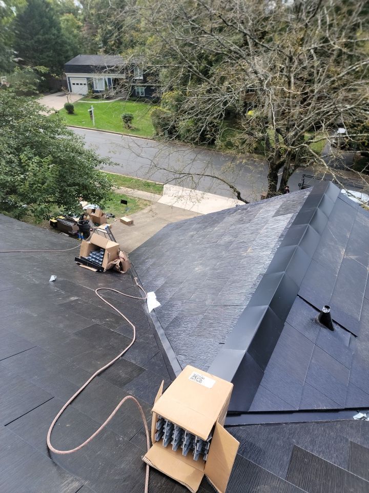 Tesla Solar Roof in Vienna, VA by American Home Contractors