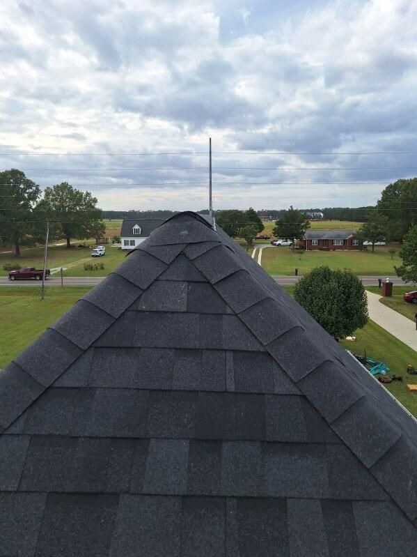 Roof Replacement Project in Greenville by Roofing Solutions