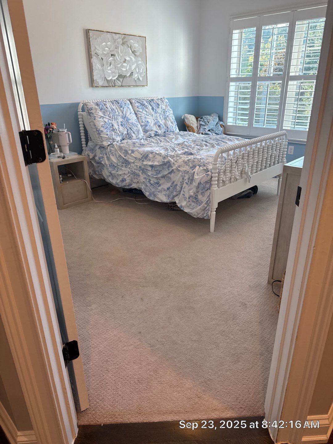 Adding hardwood floors to bedrooms by Accent Custom Floors