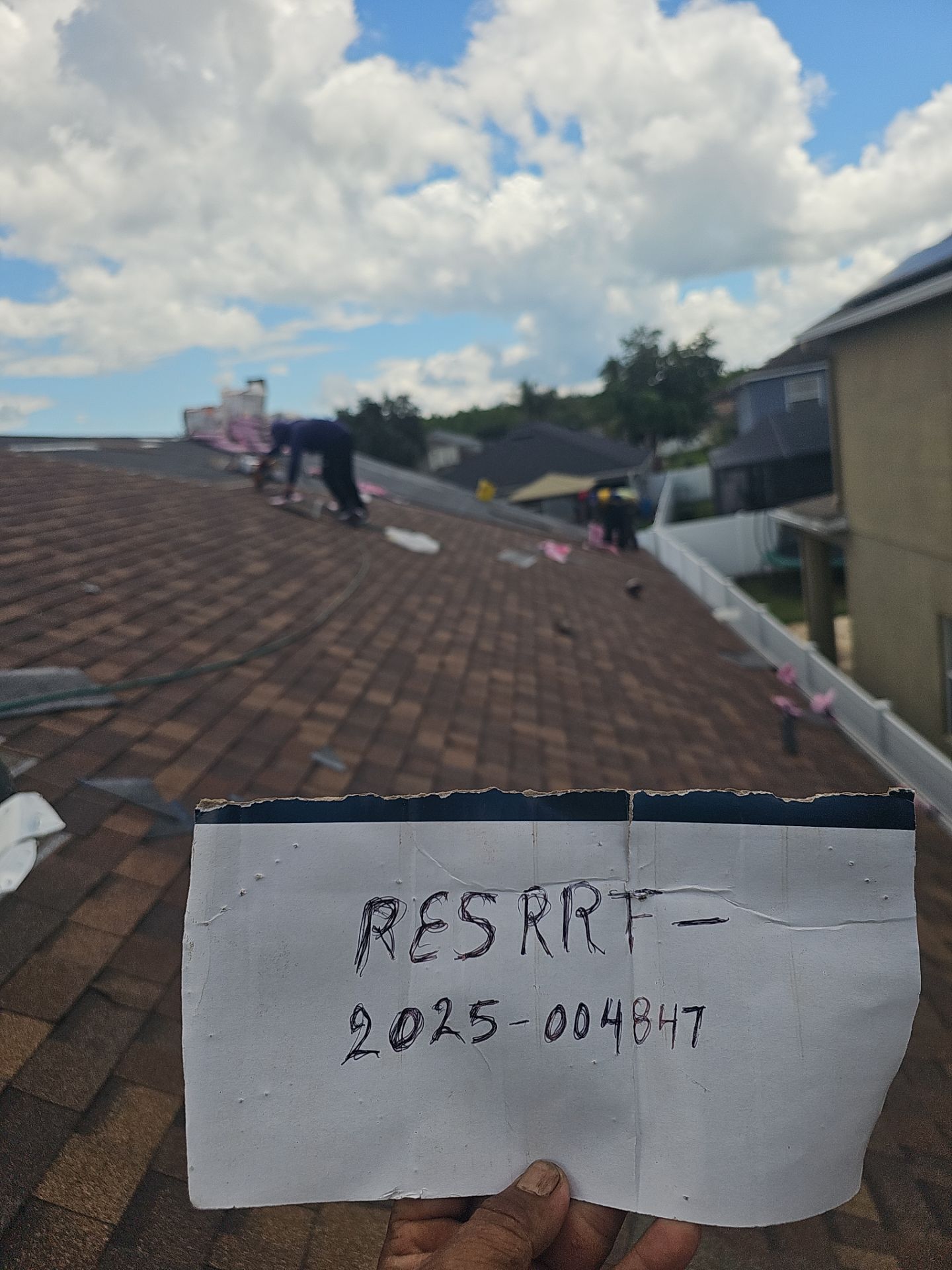 Project in Land O' Lakes 34638 by Mitchell Roofing Company LLC 