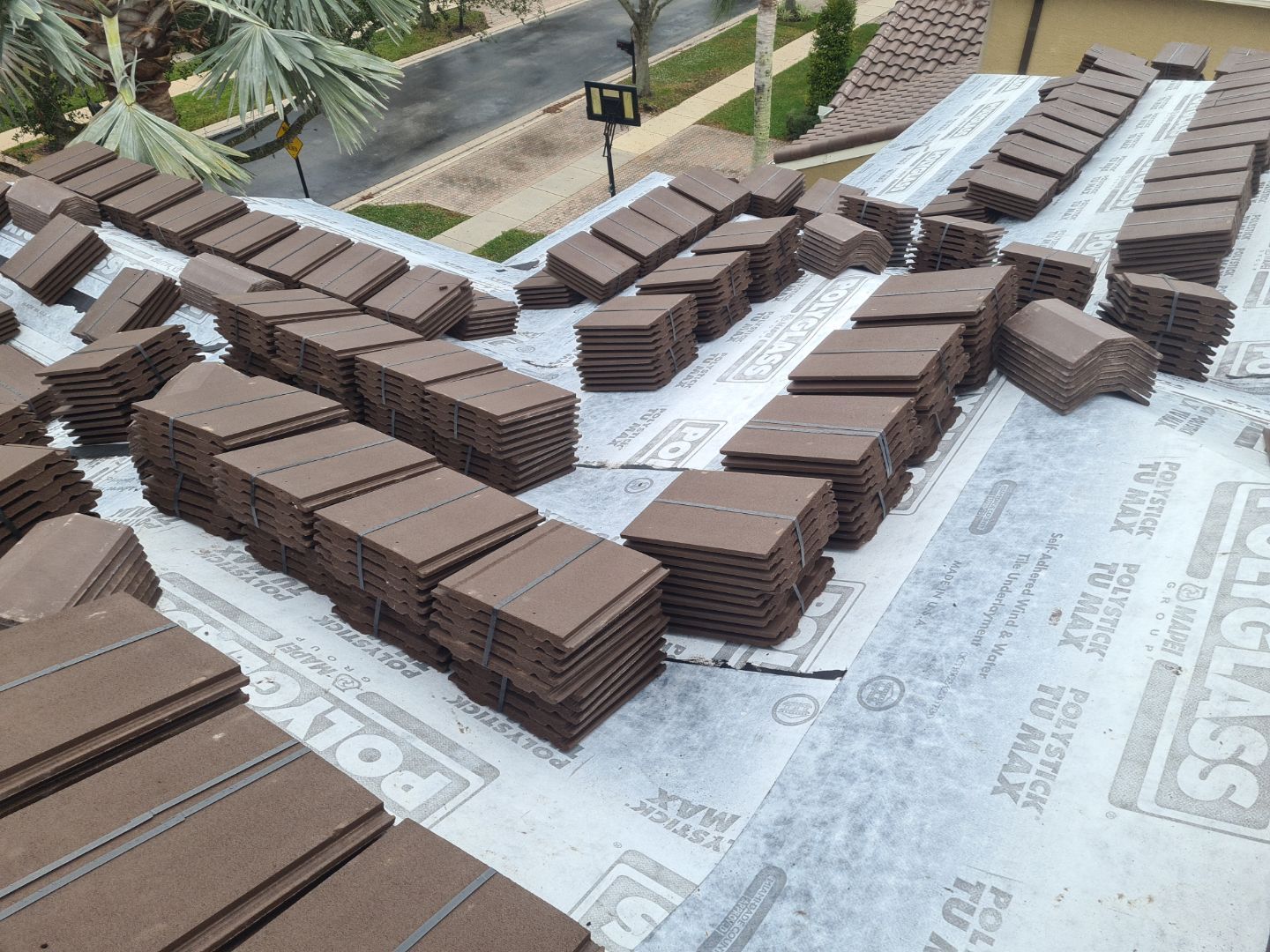 Residential Roofing Installation using WestLake Roofing Tile by BLUES BROTHERS ROOFING