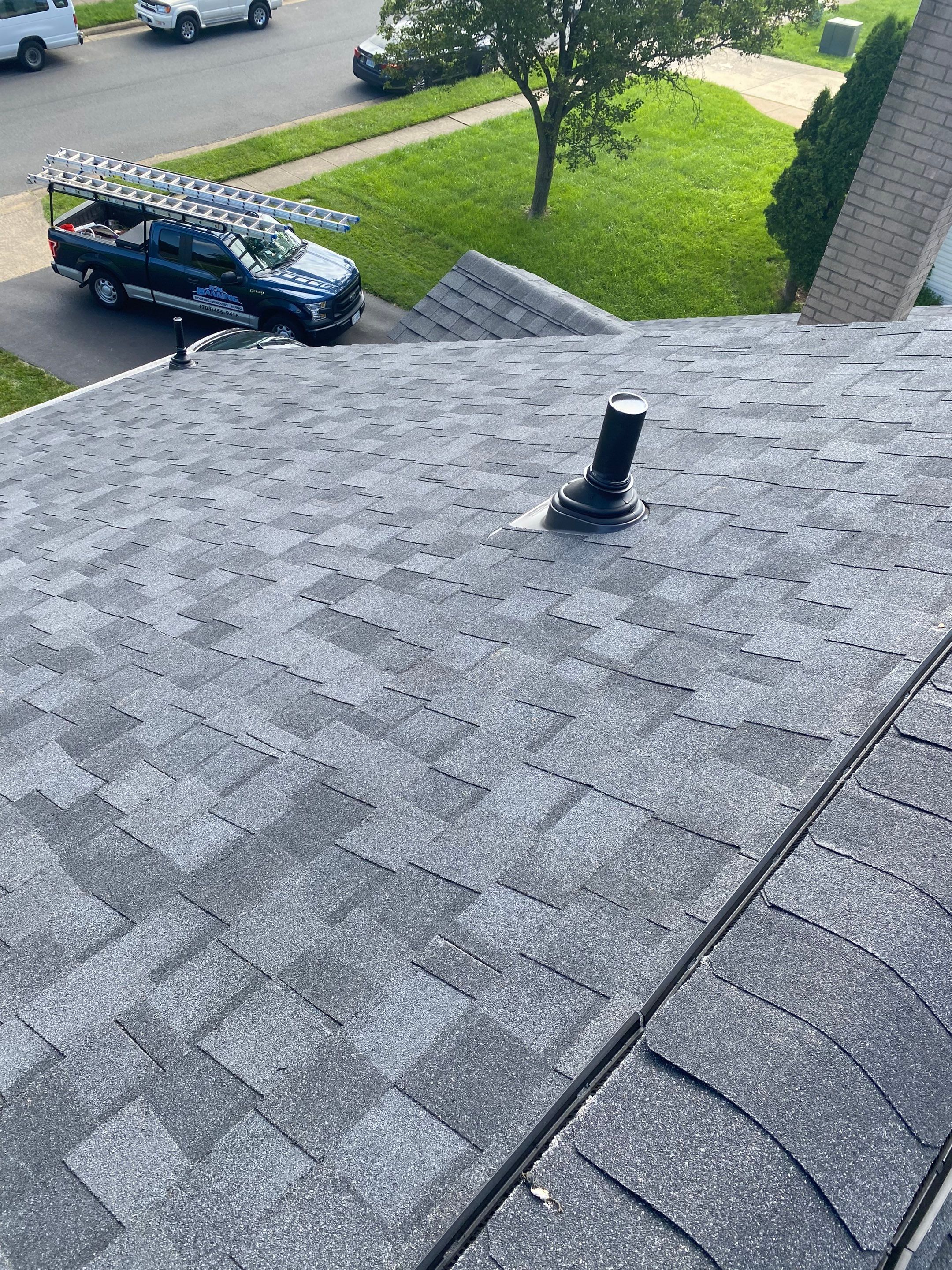 Springfield: CertainTeed Landmark Pro Designer Shingles in Max Def Moire Black by RM Banning, Inc.