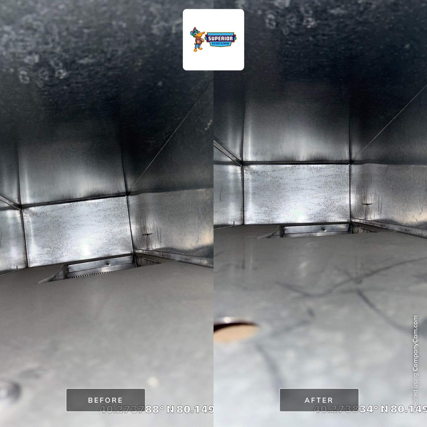 Air Duct Cleaning With a Vacuum Truck in Canonsburg, PA by Superior Air Duct Cleaning