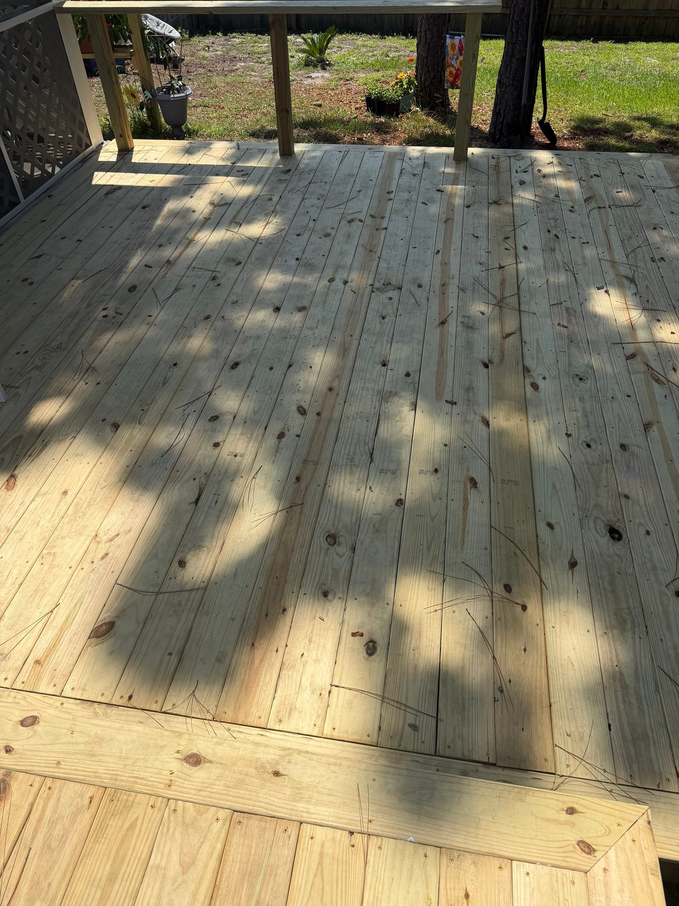 Deck using Wood Sealant by DuraSeal