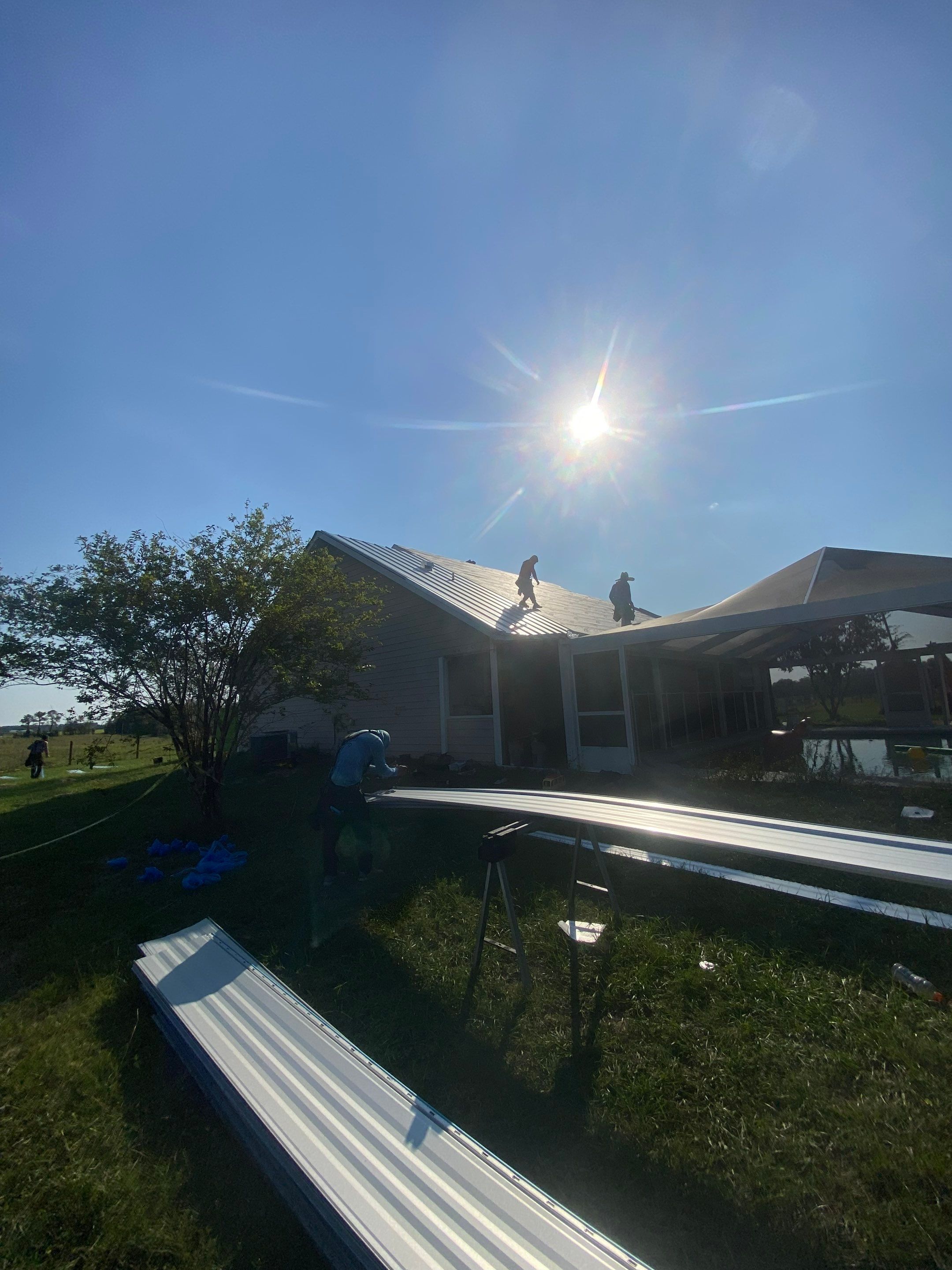 Metal Roof Replacement - Newberry, Florida by Brehm Roofing
