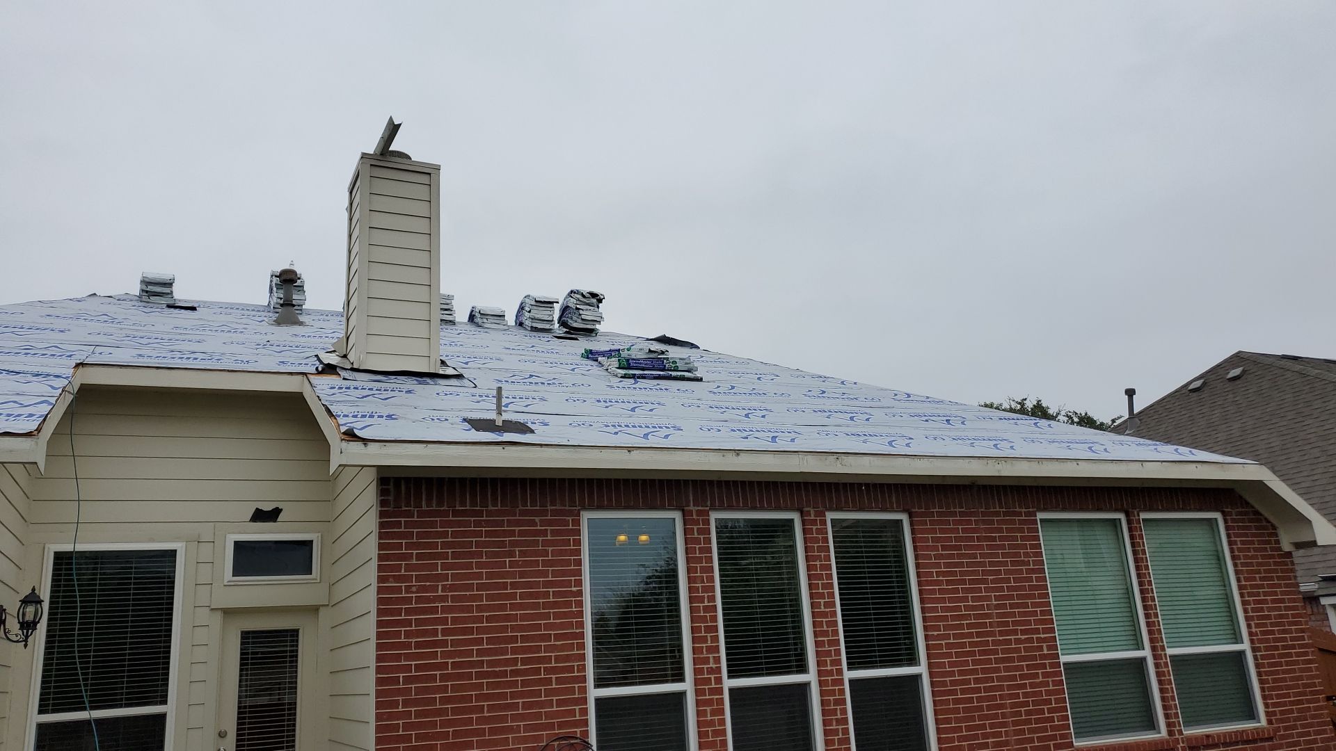 Residential Roofing Installation using ATLAS StormMaster Shake by Harvey Roofing & Construction