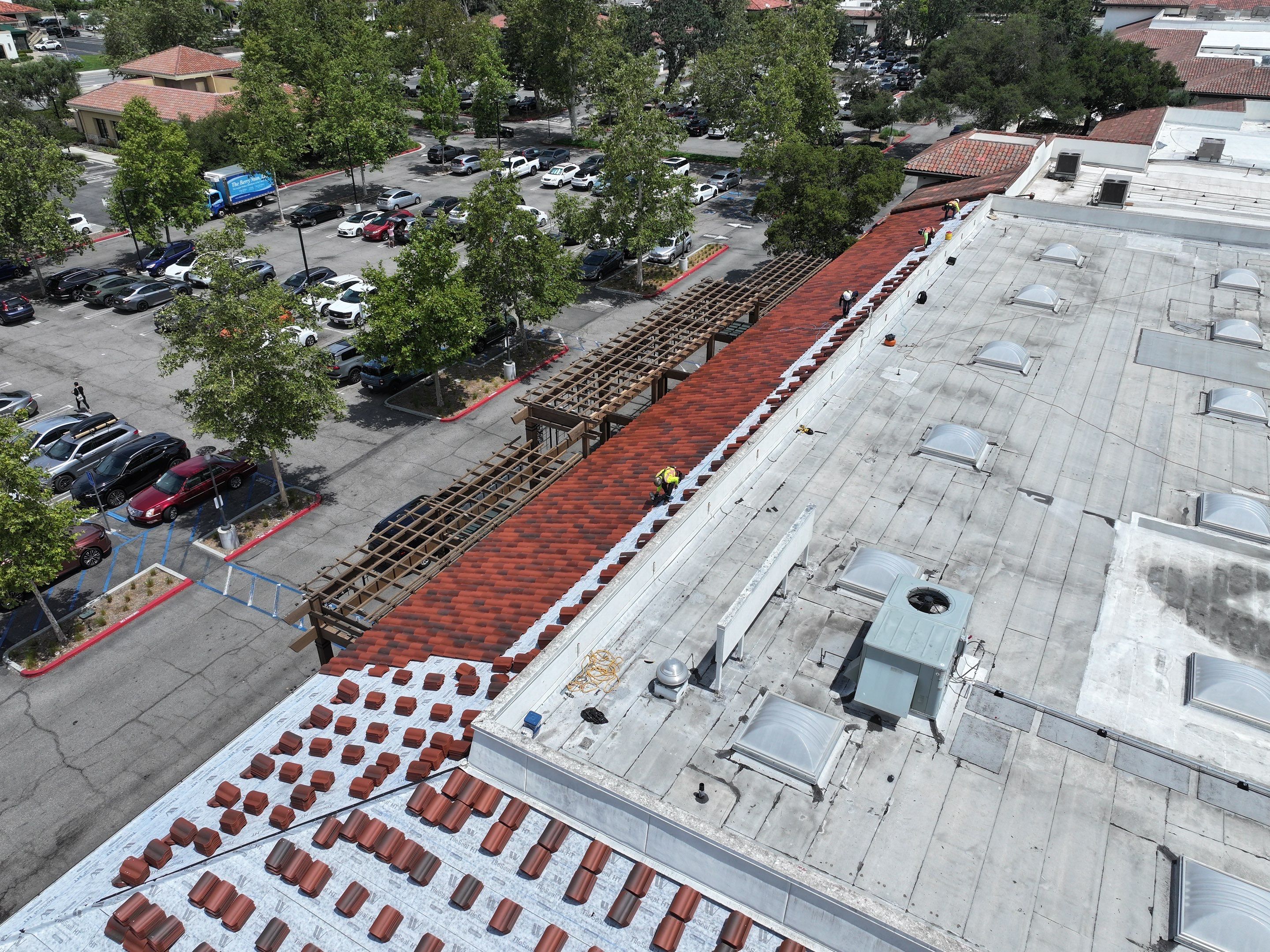 Regency Westlake Shopping Center  by Sanchez Single Ply Roofing