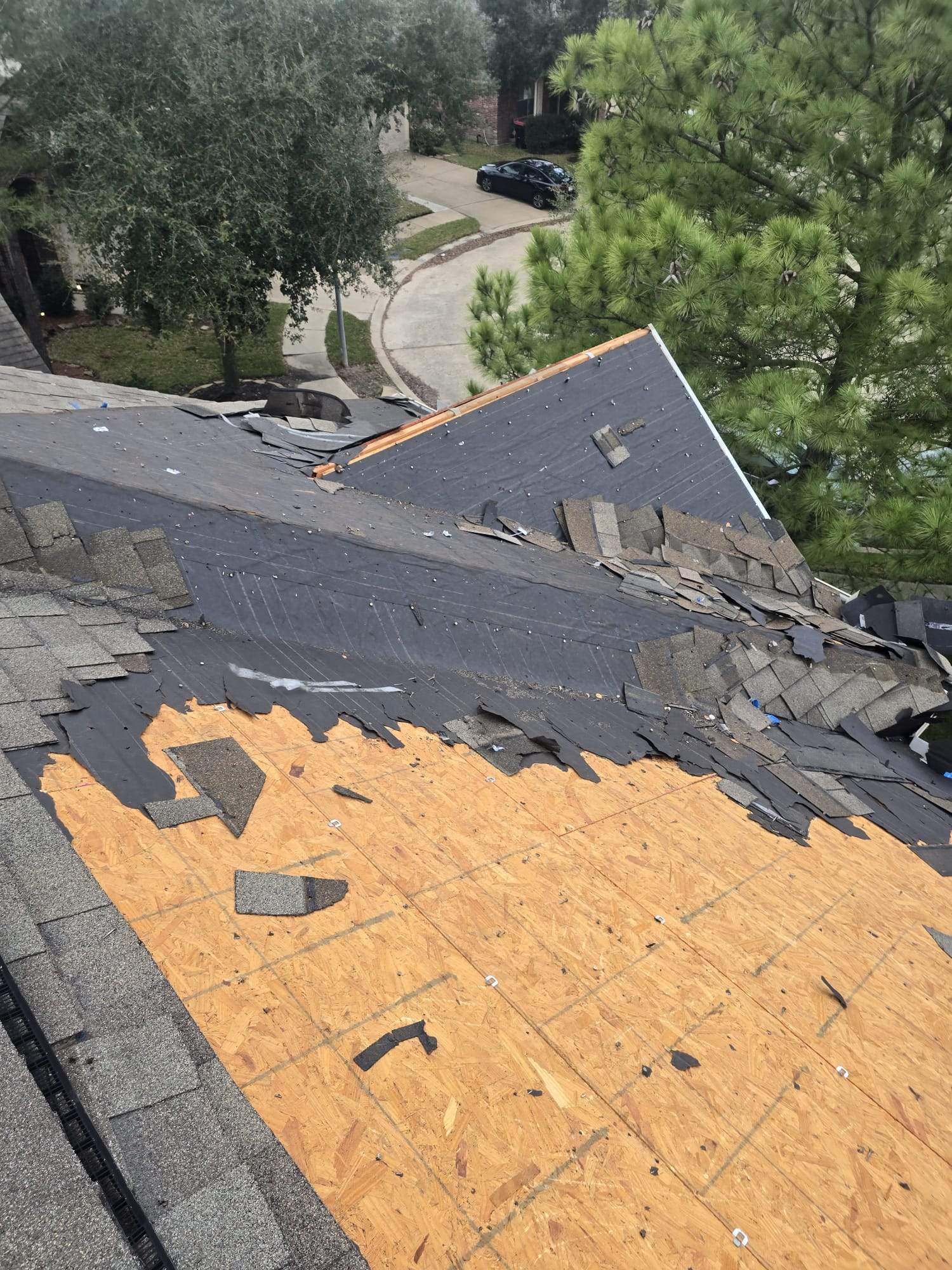 Full Residential Roof Replacement and Storm Damage Repairs in Cypress by Caliber Restoration LLC