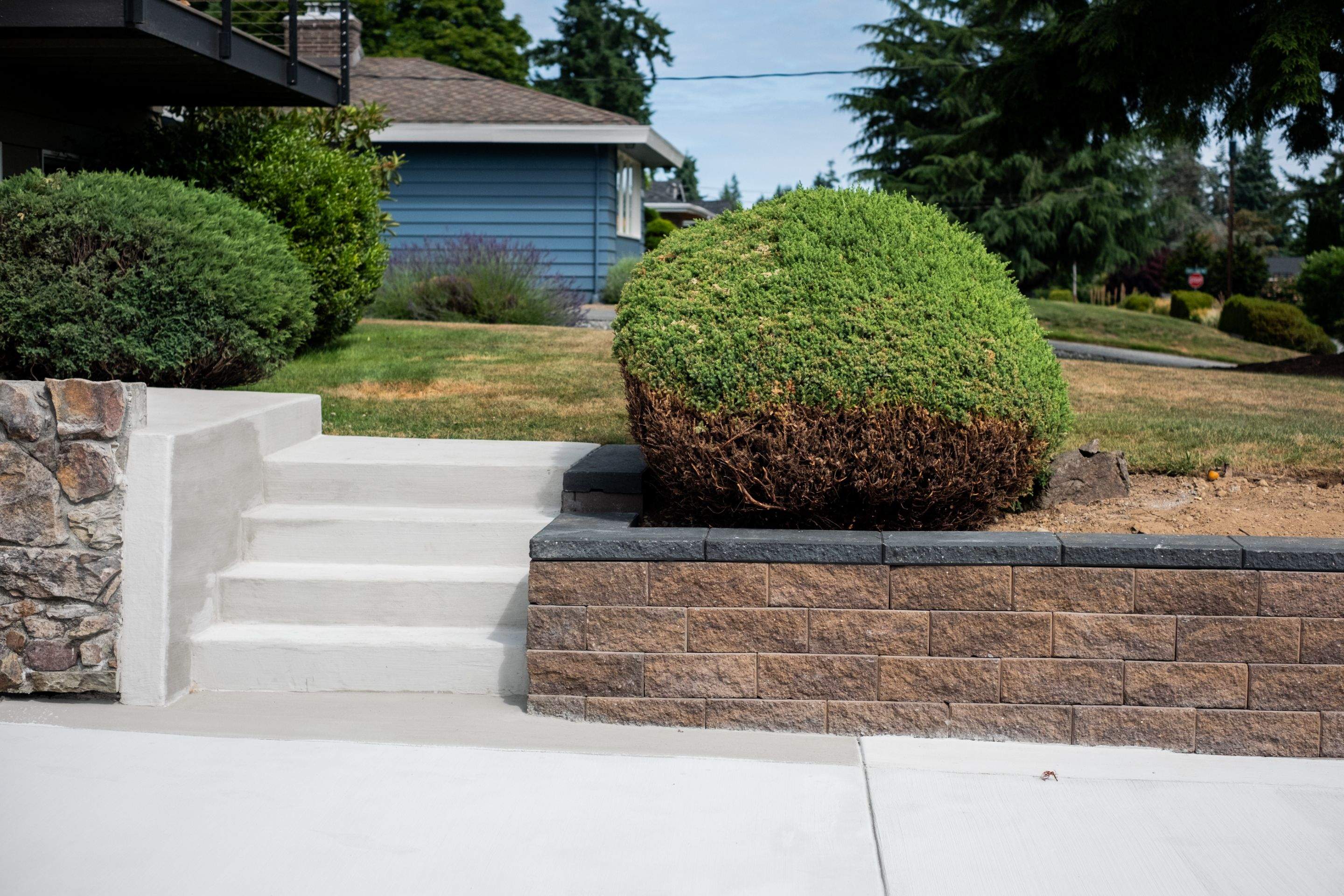 Justin | Retaining Wall, Landscape Project  by Jireh Asphalt & Concrete Inc 