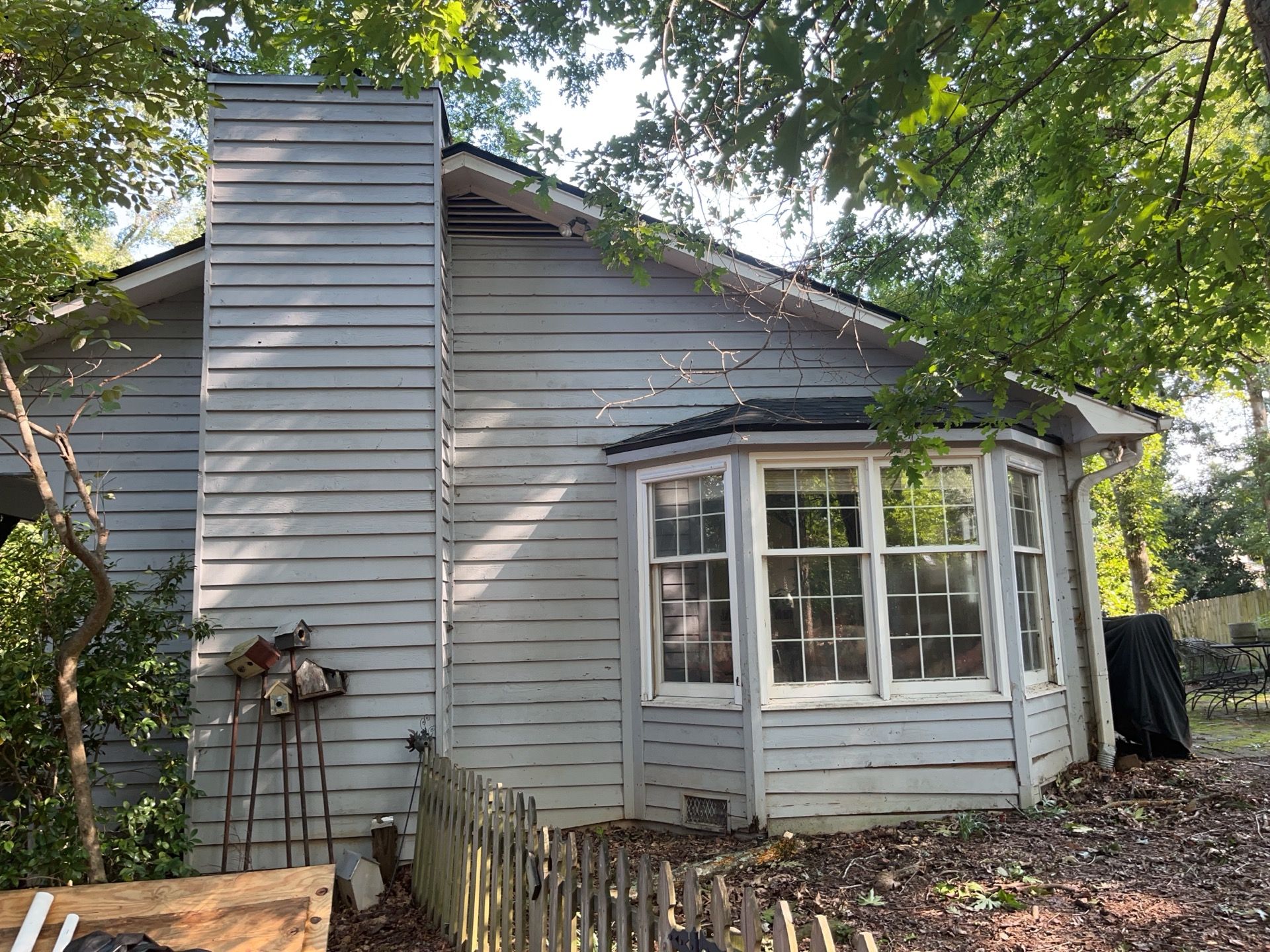 Exterior Painting using Sherwin Williams WoodScapes  by Nelson Exteriors 