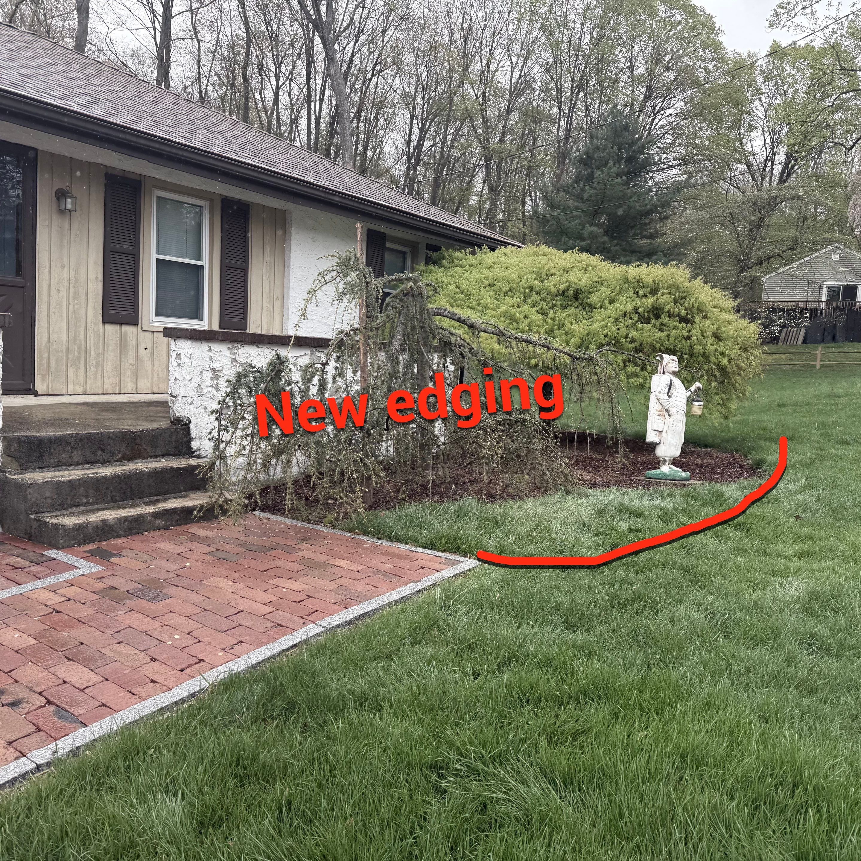 Driveway and Mulch  by L&C Landcare LLC