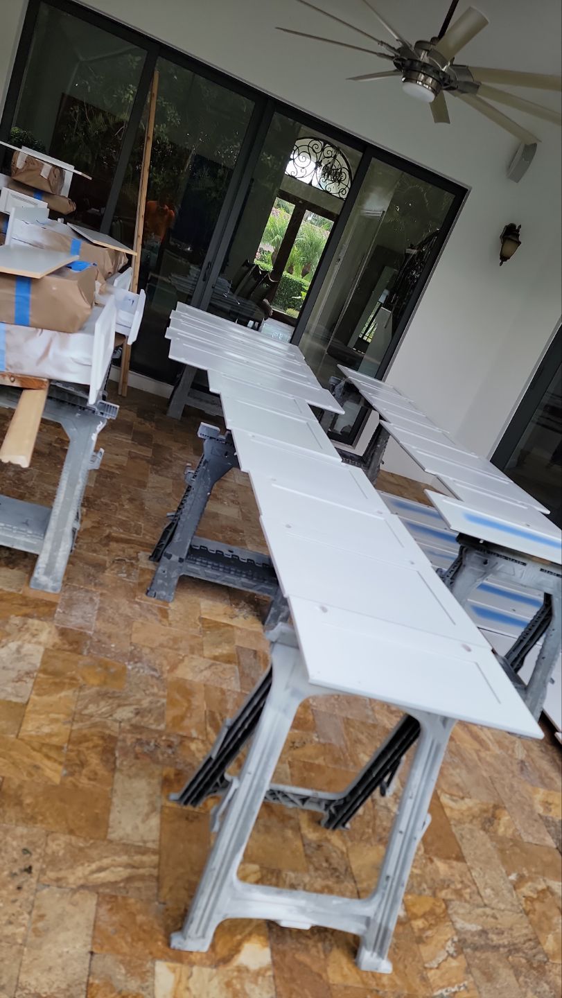 Kitchen Cabinet Just Like New by John “The Greek” Painting