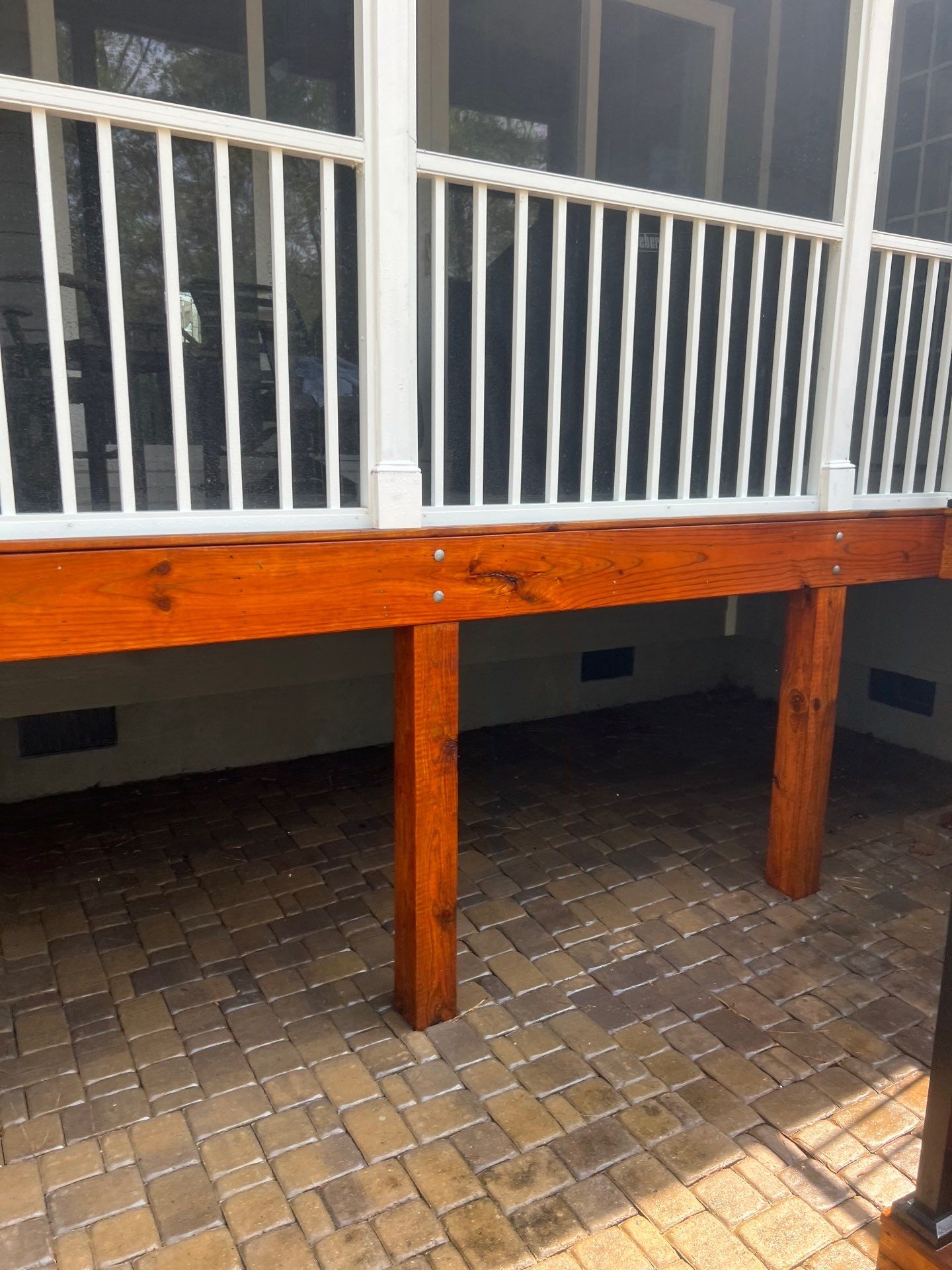 Weathered Deck using Wood Sealant by DuraSeal