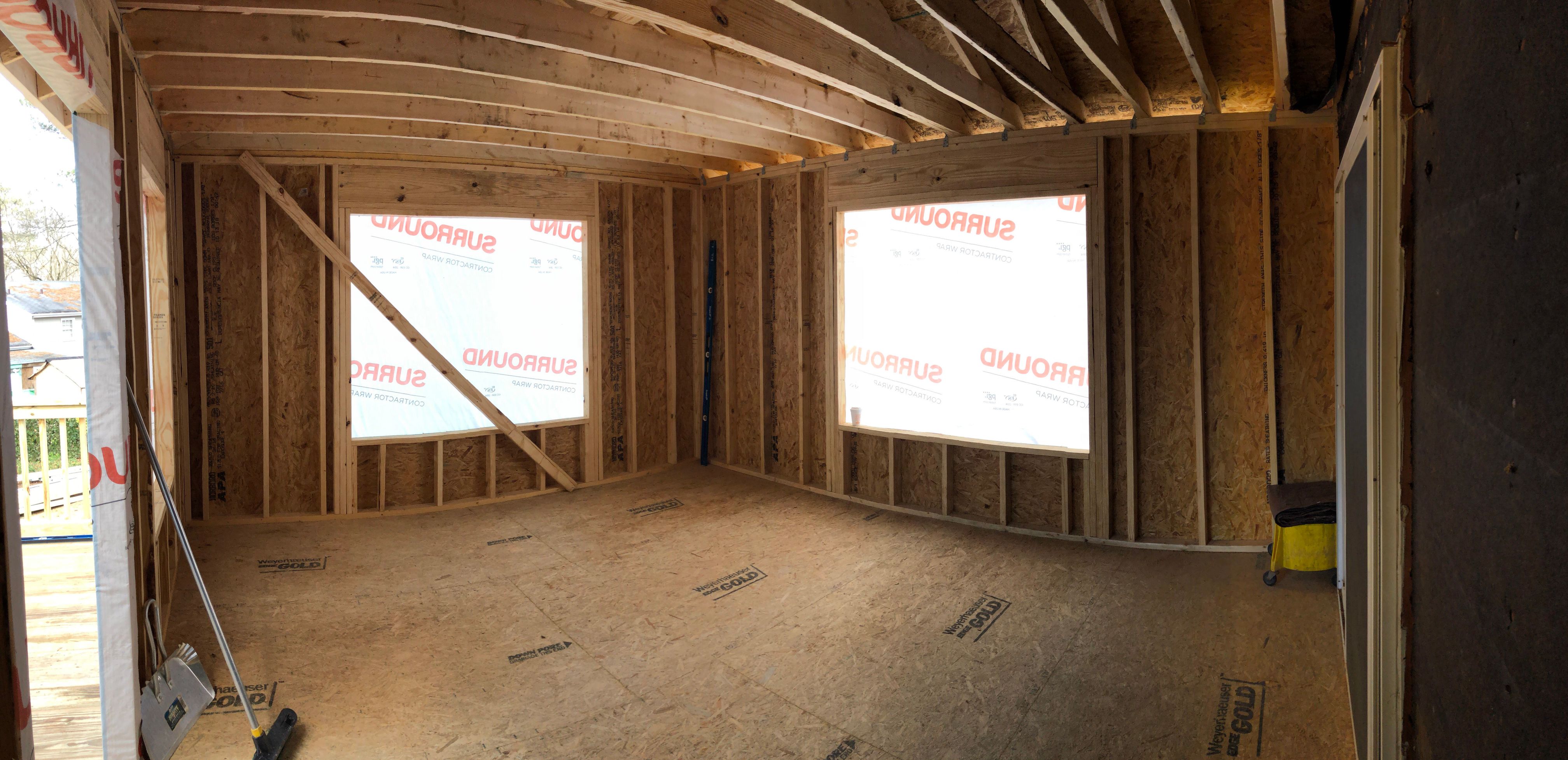 Sunroom Addition and Custom Wood Deck Installation in Marietta by Swift Home Renovations