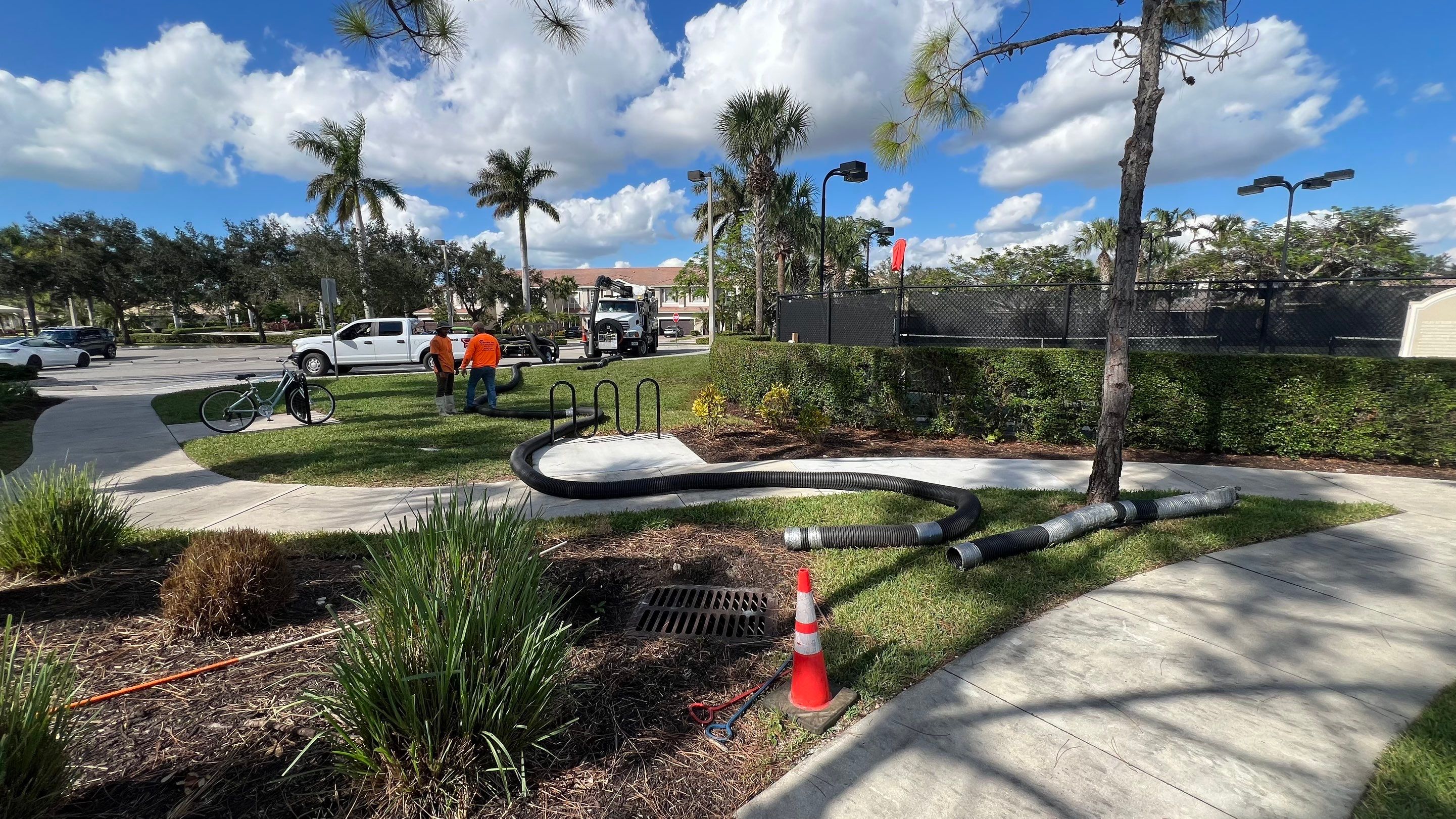 Community Stormwater System Catch Basin Cleaning by APS Power & Water