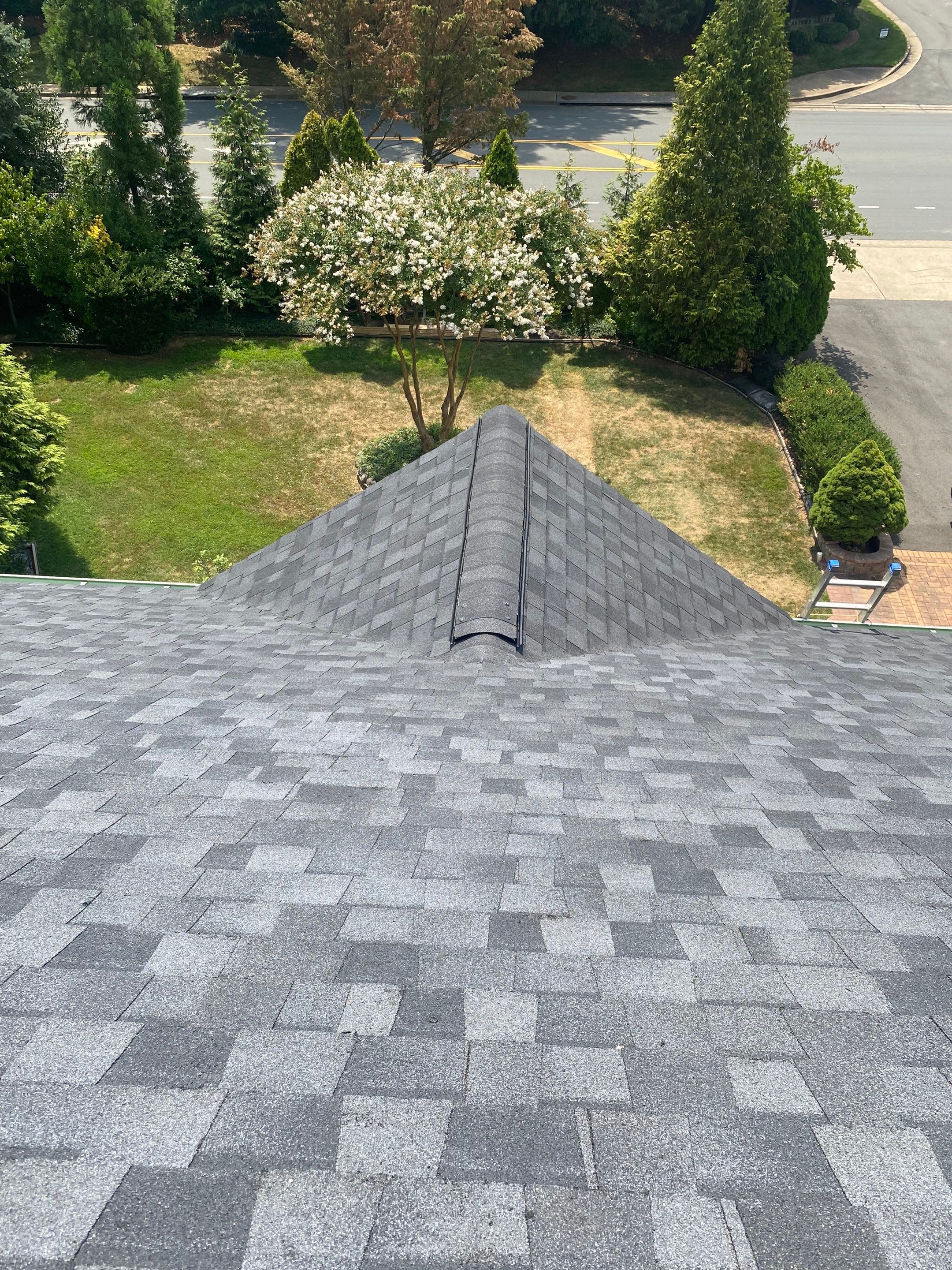 McLean: Residential Roof Installation with Landmark Pro Designer Shingles in Max Def Moire Black by RM Banning, Inc.