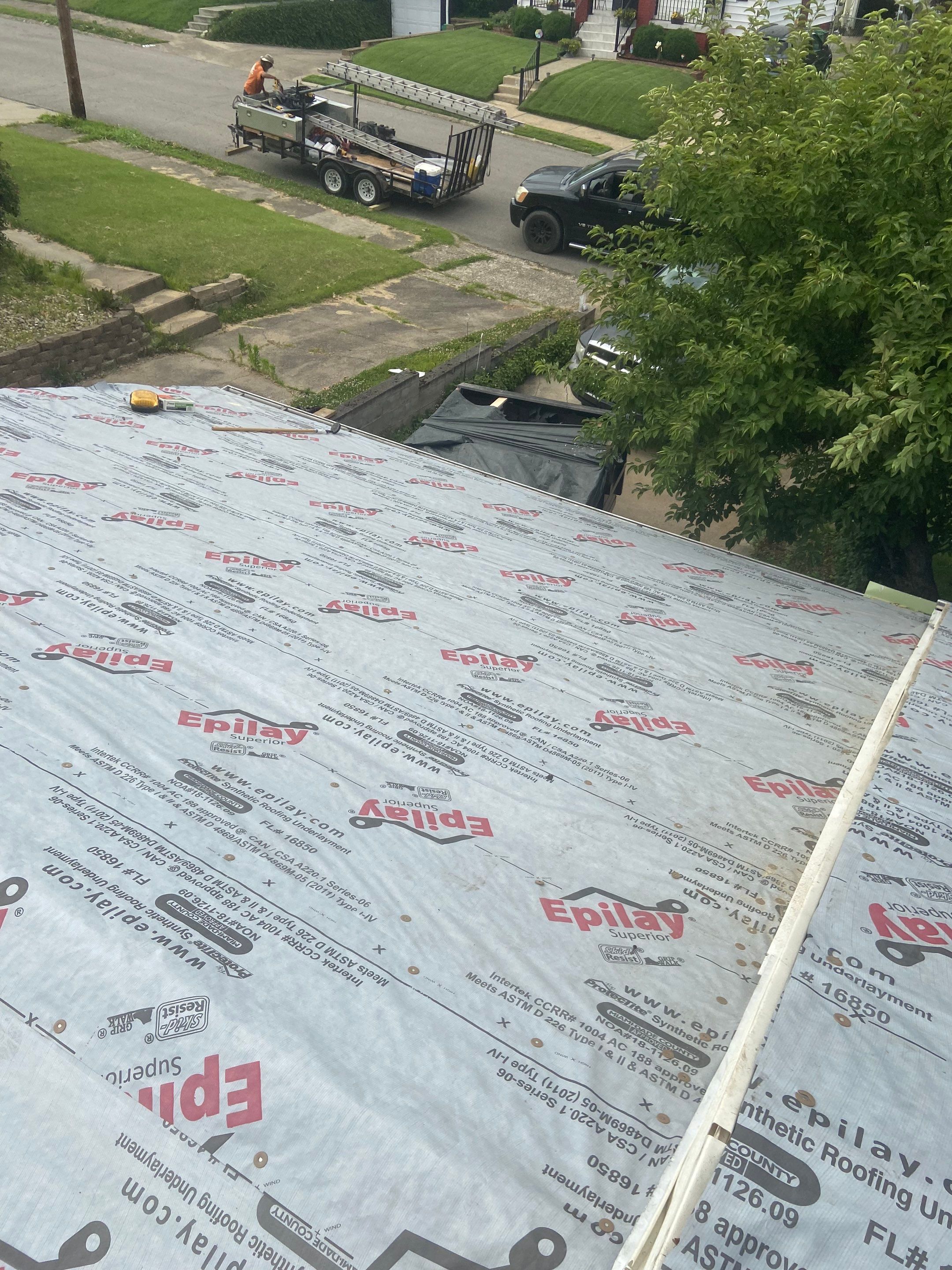 Metal Roofing, Skylights, Porch Build by Secure Construction Company Inc