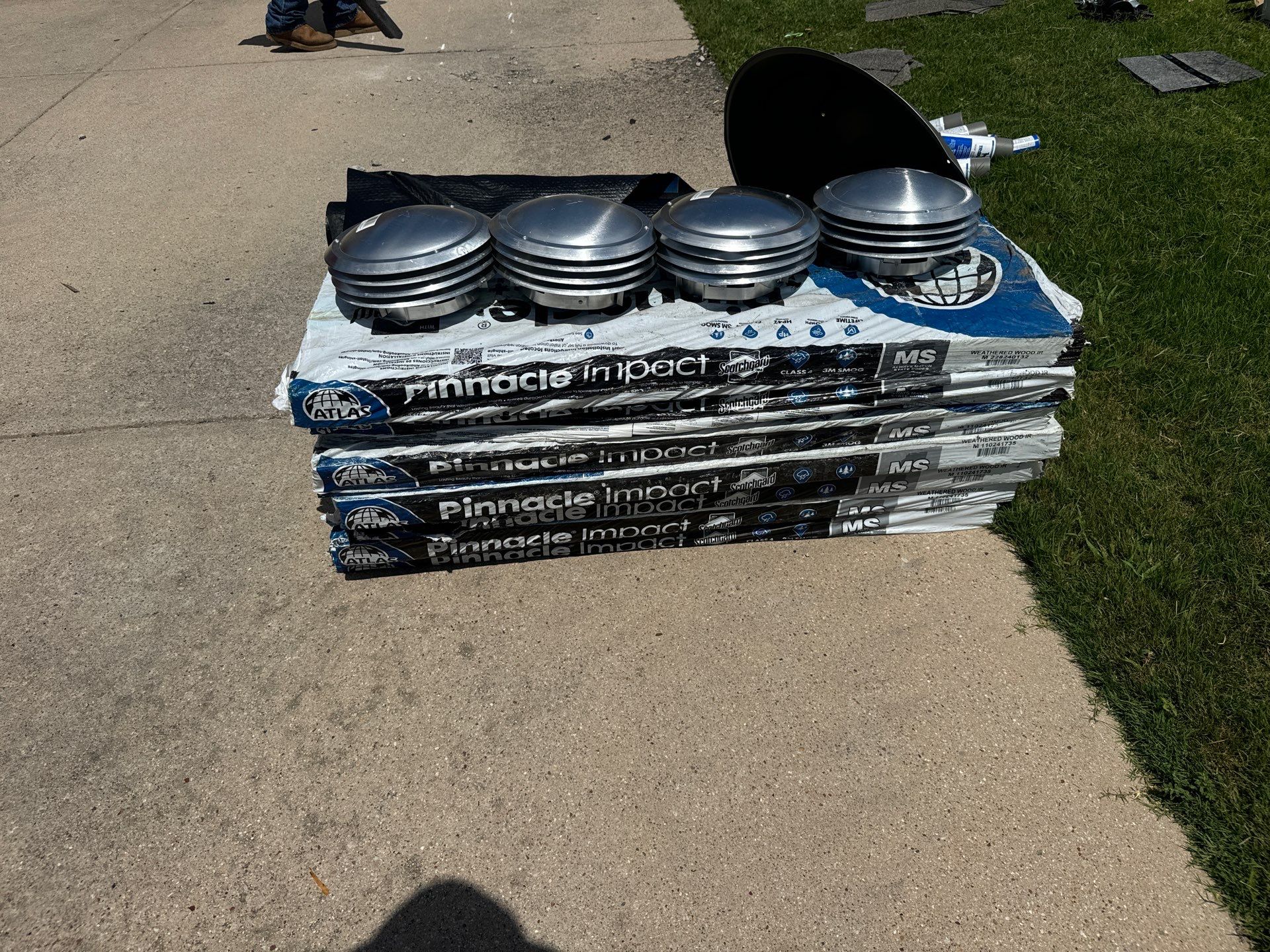 Project in Weatherford by Lonestar Roofing and Restoration LLC.