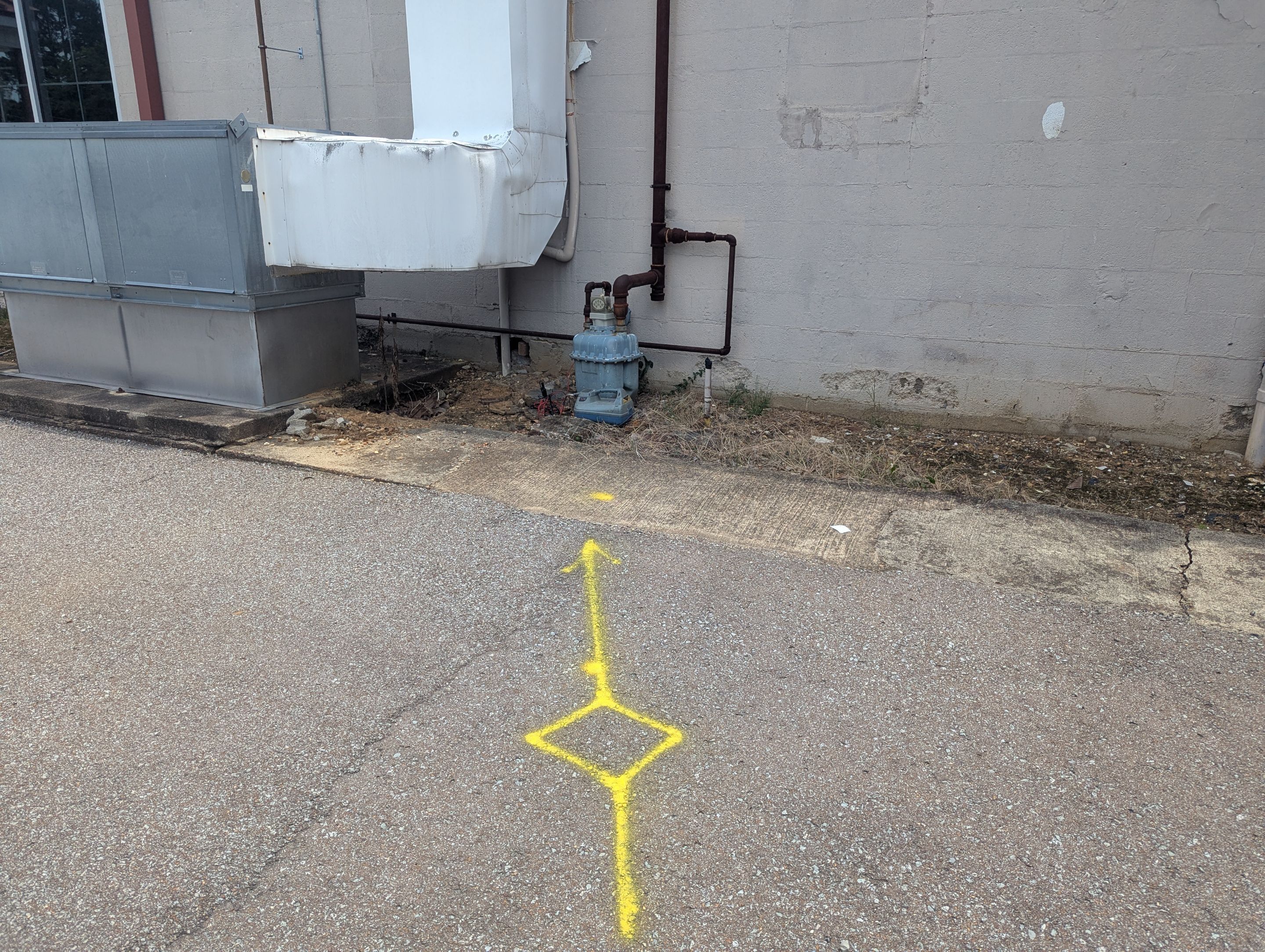 Utility Locate and GPR (School Project) by Alsip Locating Service, LLC