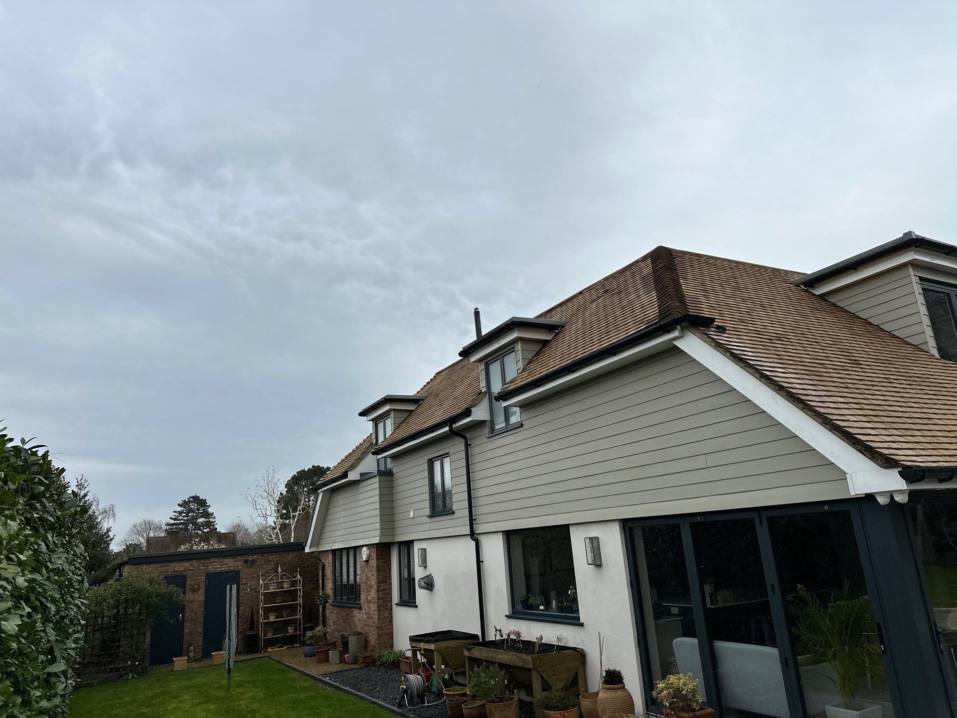 Roof Clean  - Moss Removal - Gutter Clean using Honda 15lpm Low Pressure Washing Machine by Ges Exterior Cleaning ltd