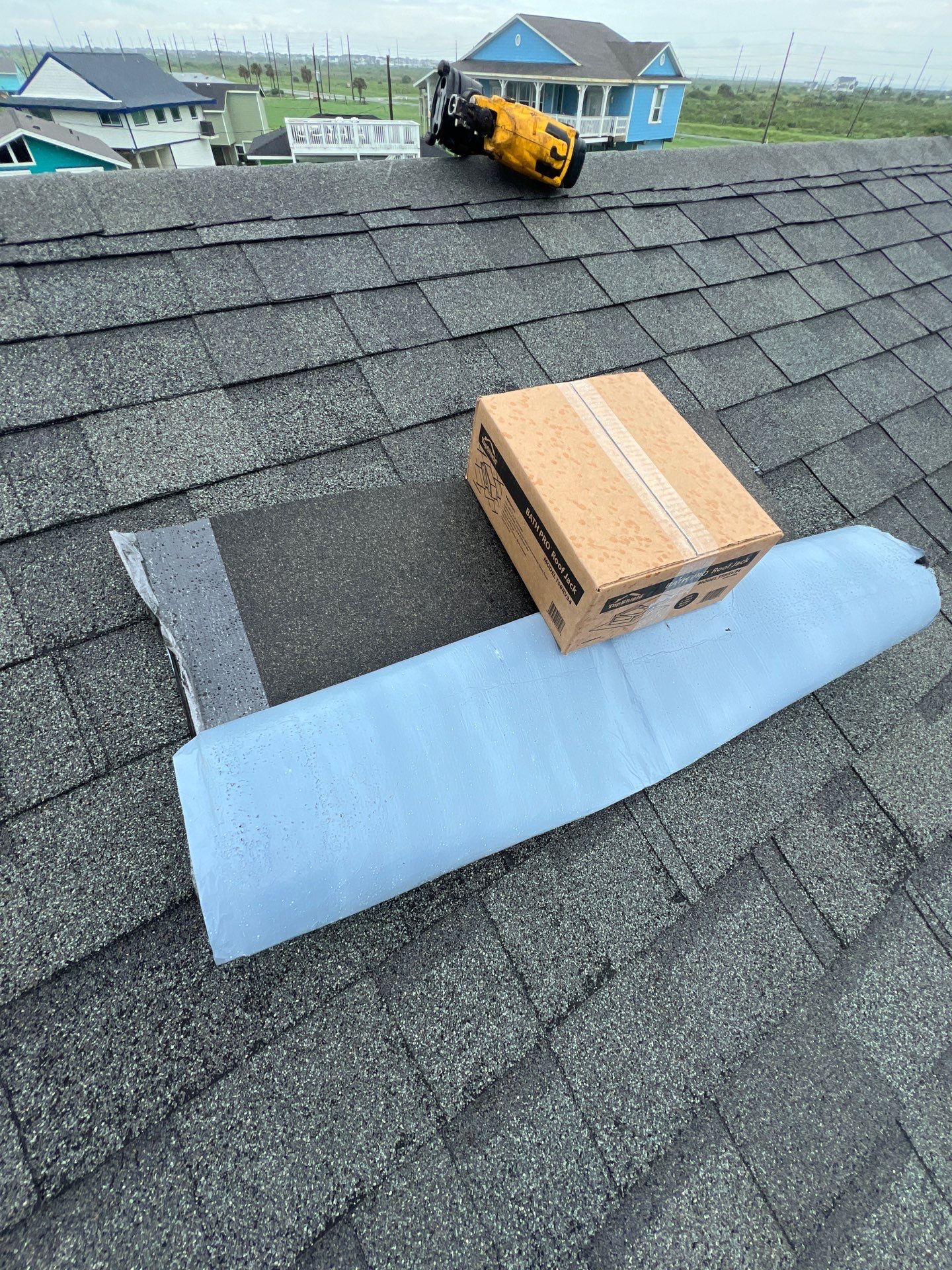Hail Damage using Owen's Corning Duration (Lifetime) Shingles by Roof Repair Company