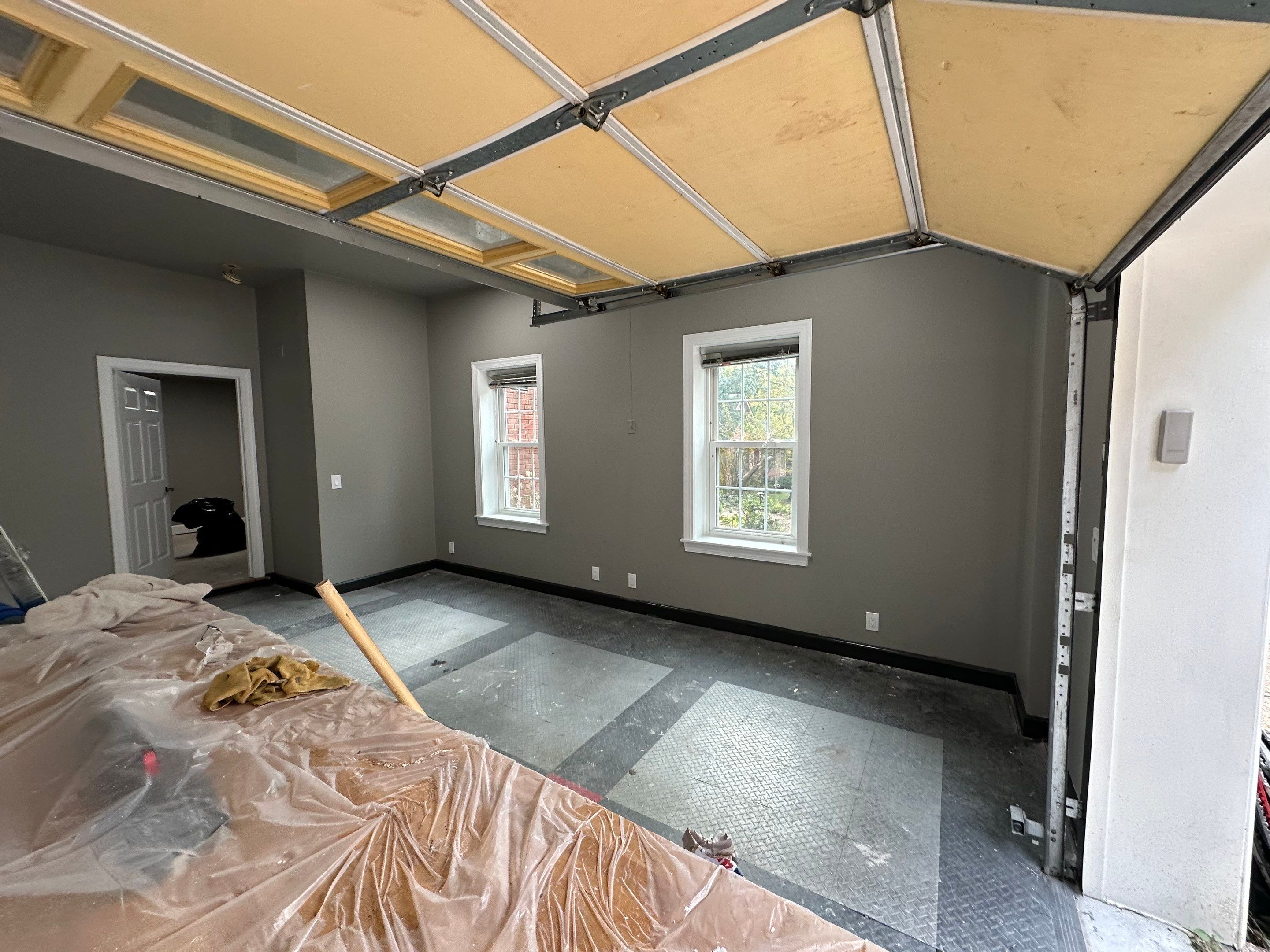 Garage Painting in Brentwood by Music City Improvements