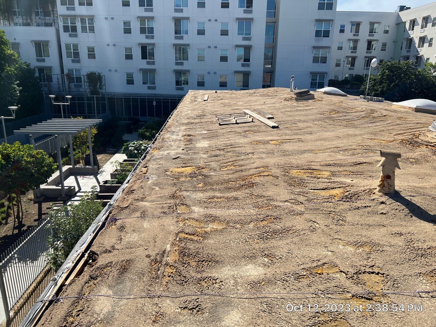 Foam Refurbish using Conklin Benchmark/PUMA XL coatings and spray foam by Straight Edge Roofing Inc