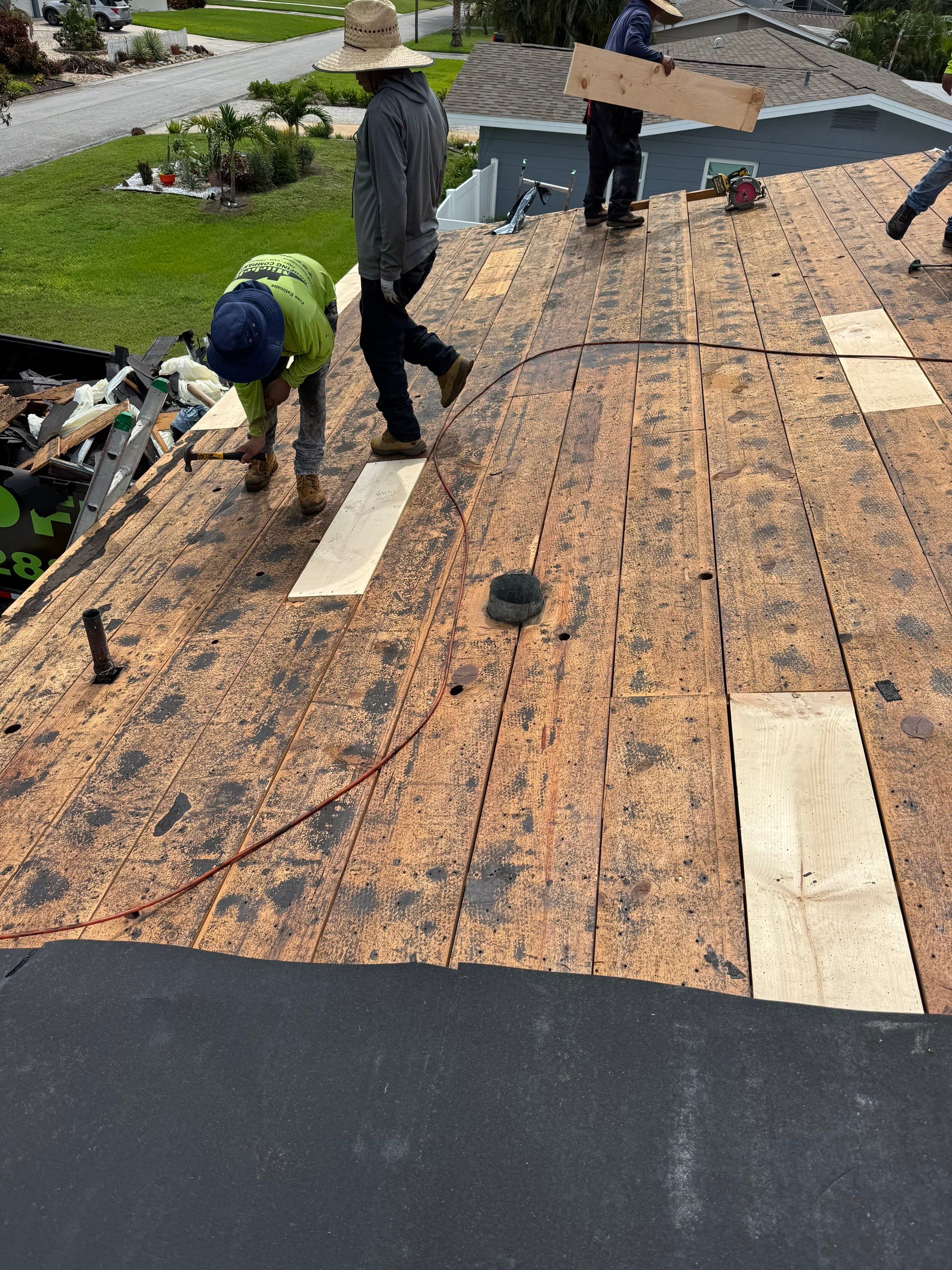 Project in St. Petersburg 33710 by Mitchell Roofing Company LLC 