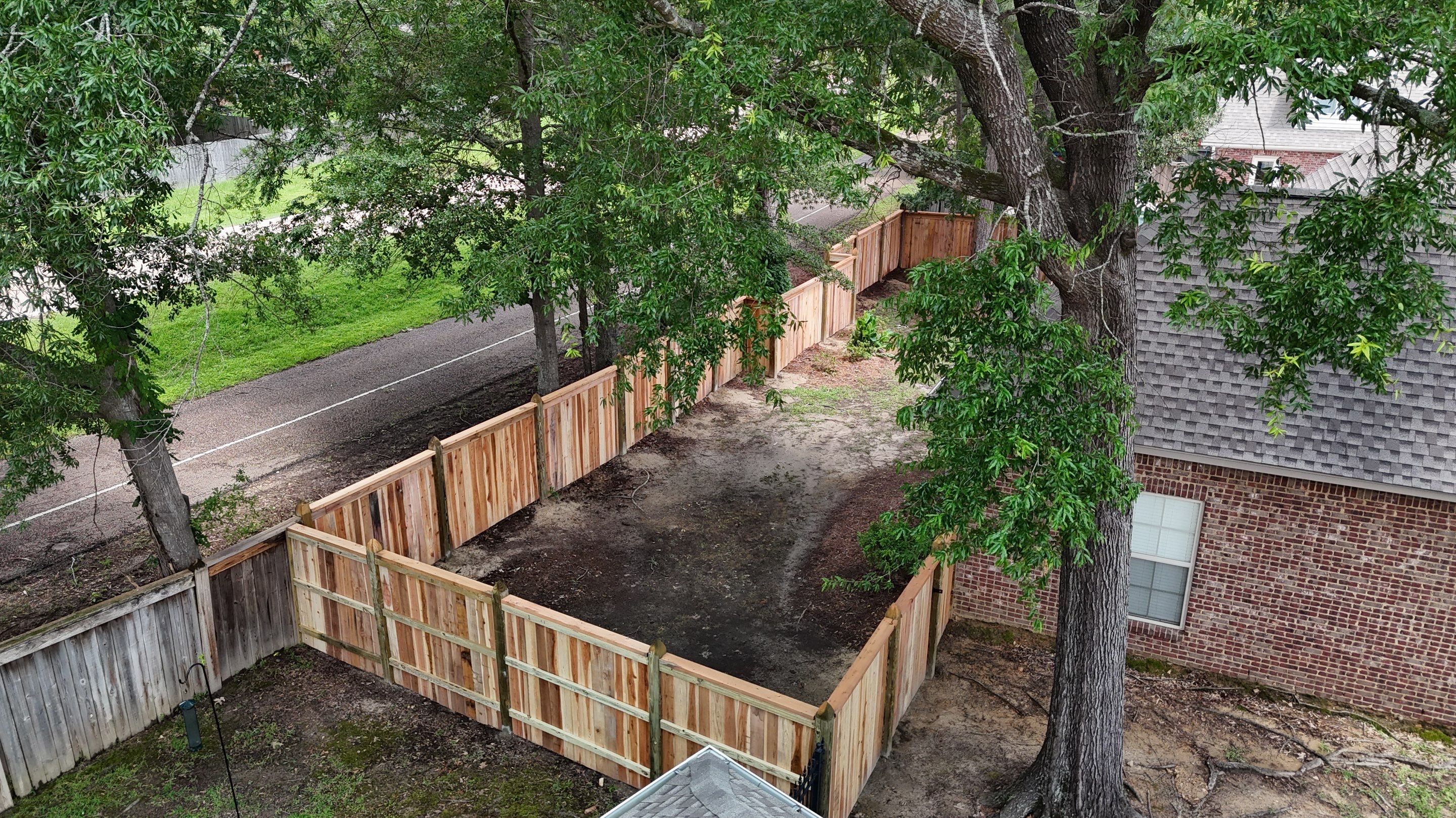 6' Cedar Good Neighbor 6x6 Gothic by Roberson Construction LLC