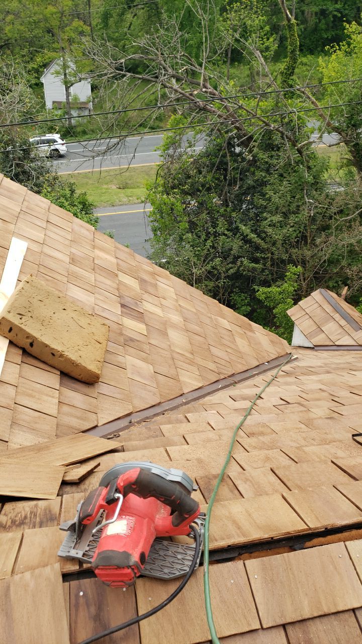 Gainesville Historic Structure: Western Red Cedar #1 Perfection G&R CCA Cedar Shakes by RM Banning, Inc.