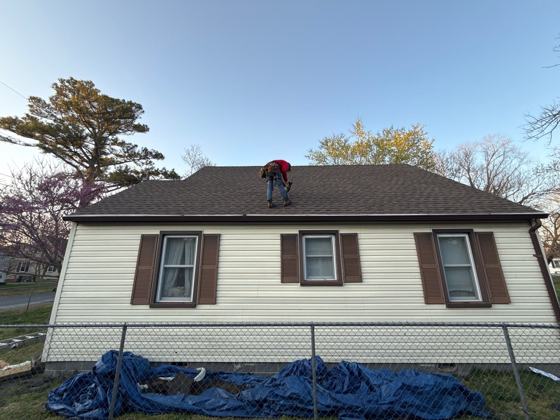 Residential Roofing Installation using GAF Timberline HDZ by Matter Construction, LLC