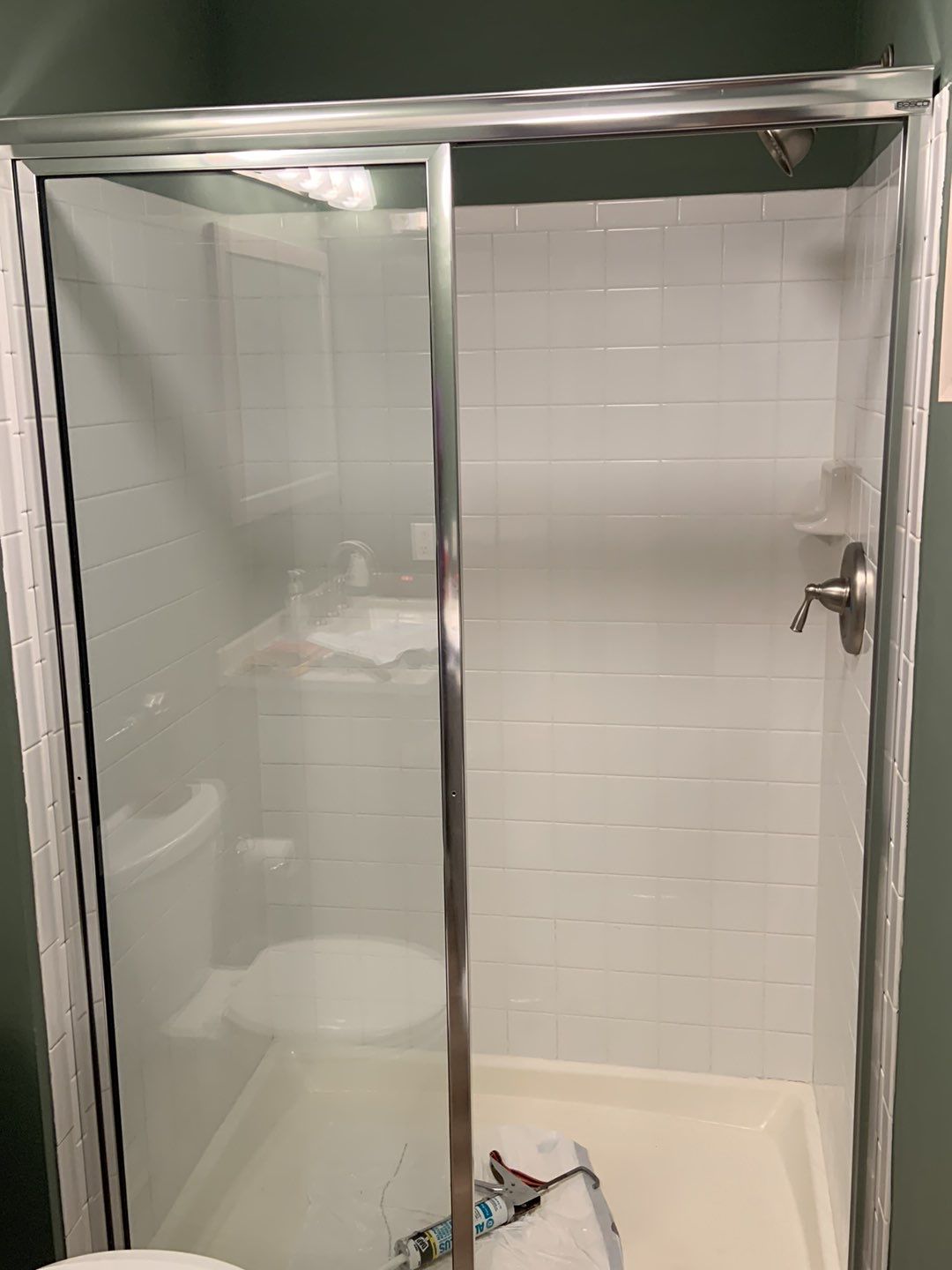 Shower Glass Door Installation using Shower Glass Door Kit by A1 NERDY HOMES LLC