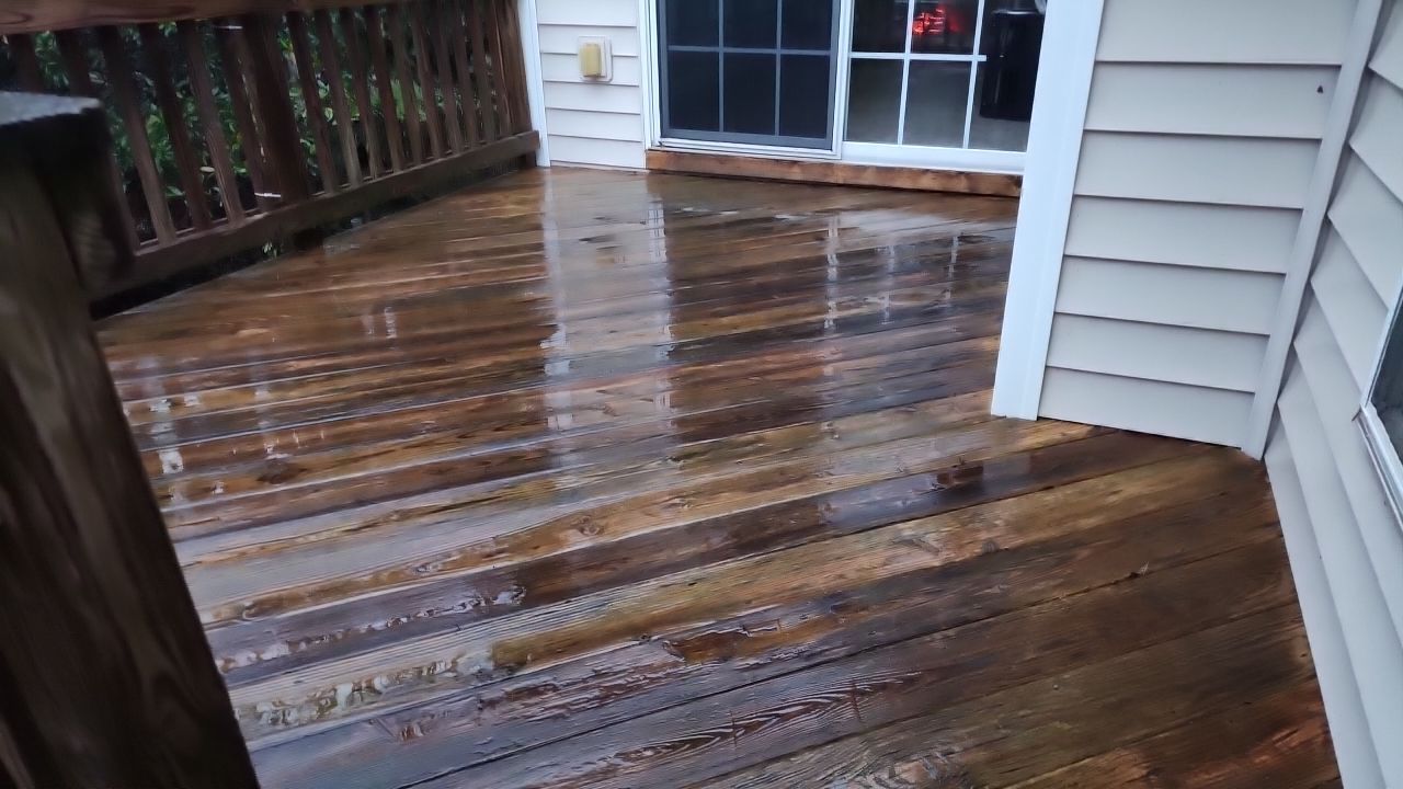 House Wash using cleaner by G&H Home Tech Pros LLC