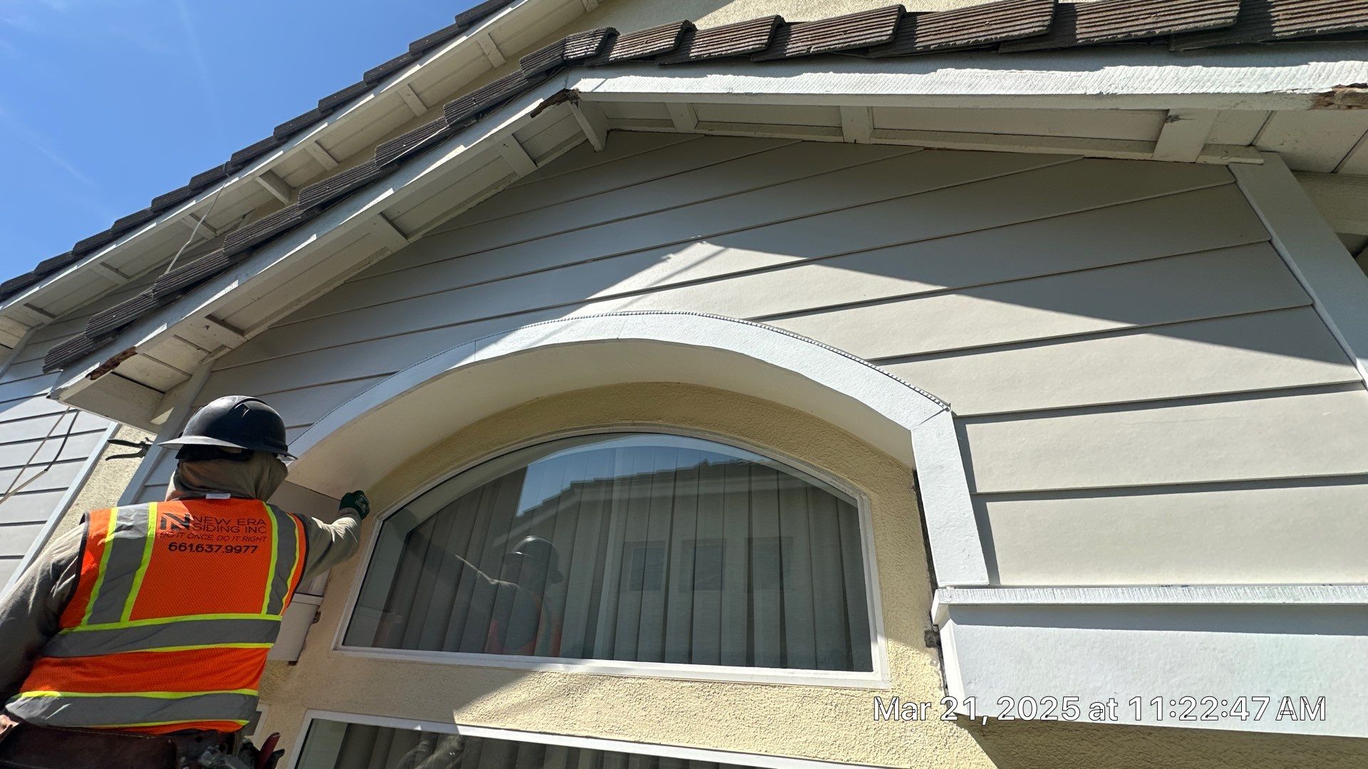 Project in Los Angeles by New Era Siding Inc 