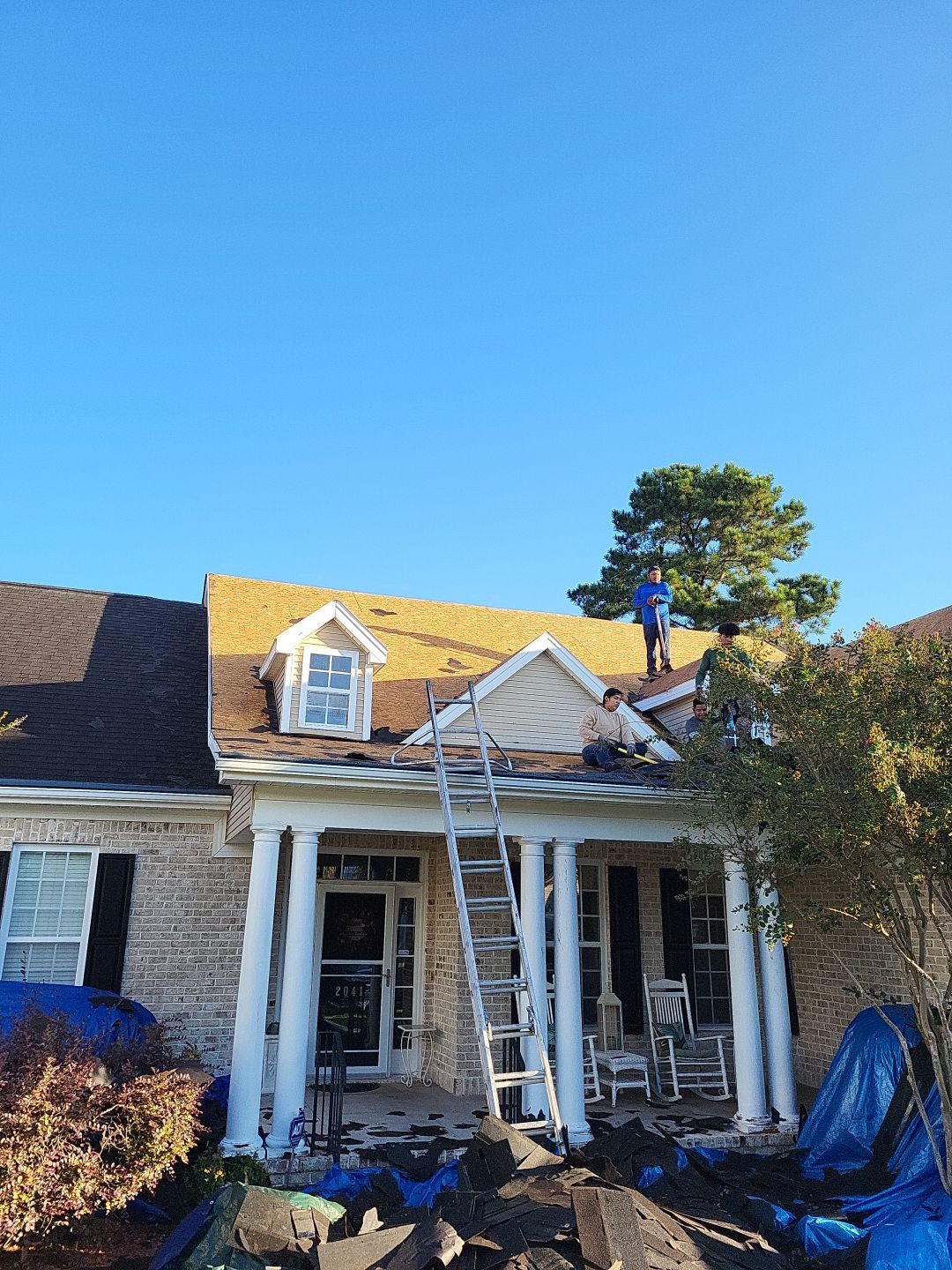 Residential Roofing Installation using Rhino Roof in Leland, NC by RGR Construction and Roofing, LLC