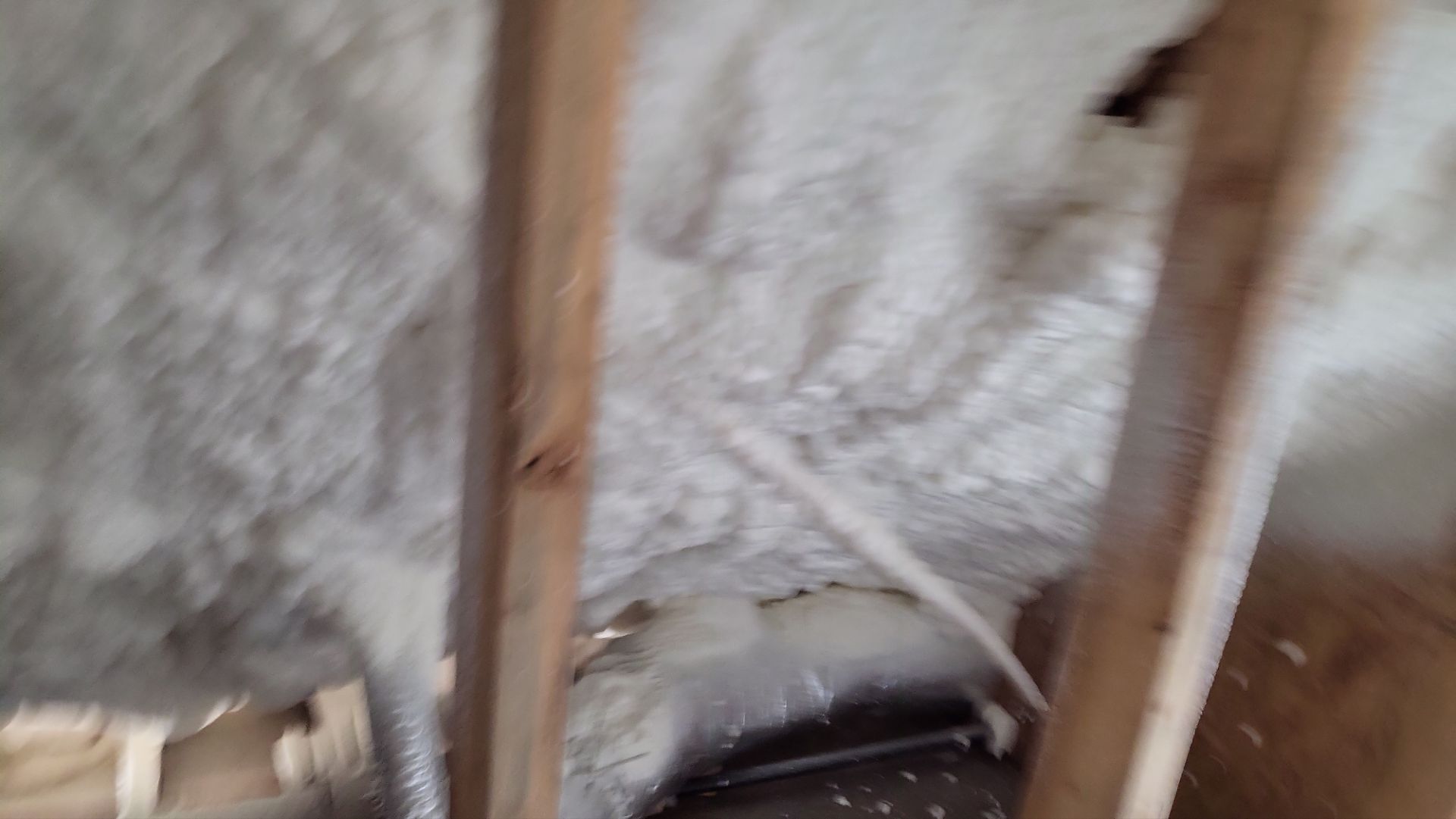 Interior spray foam application by SPF Services 