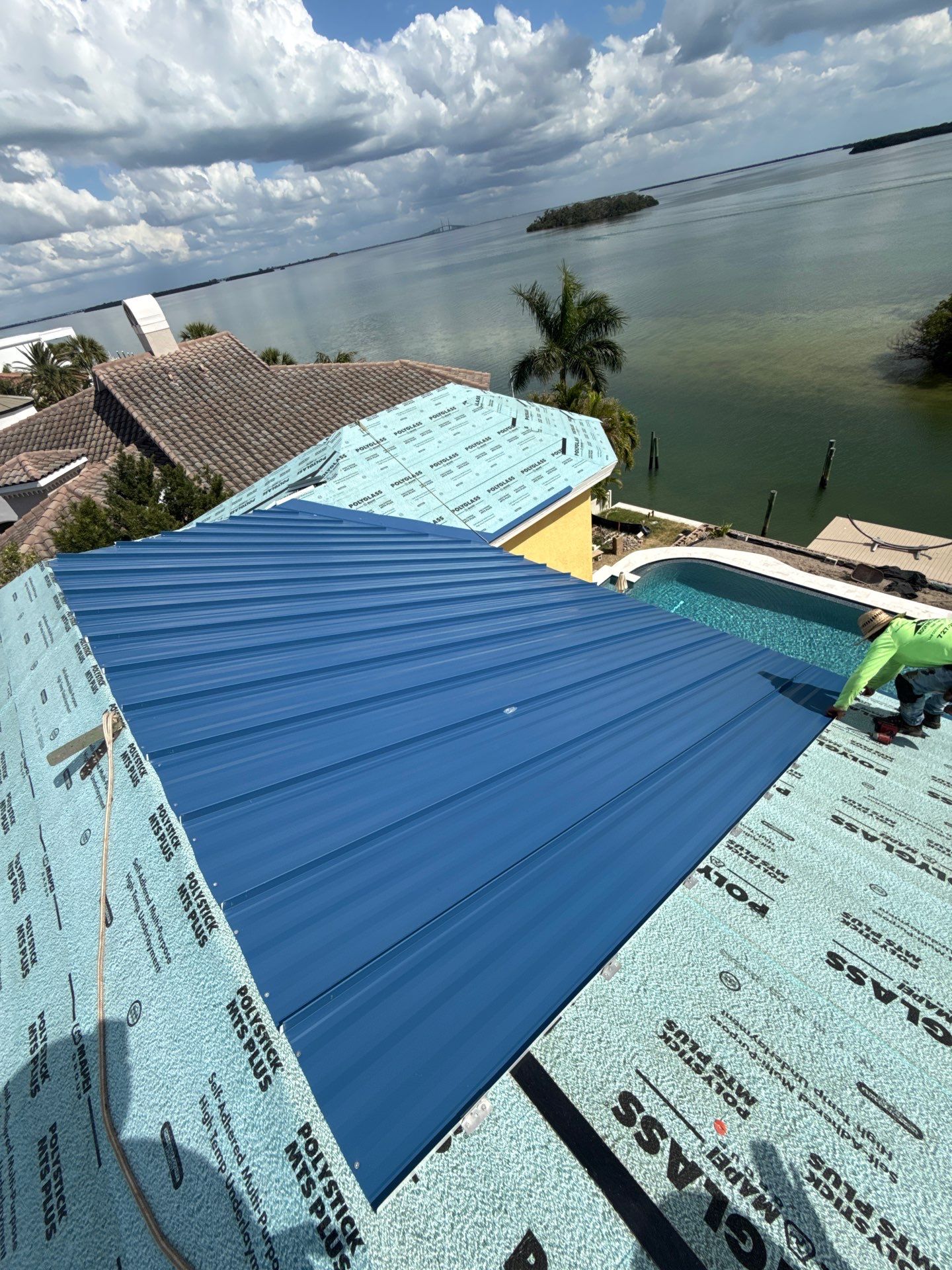 Project in St. Petersburg 33715 by Mitchell Roofing Company LLC