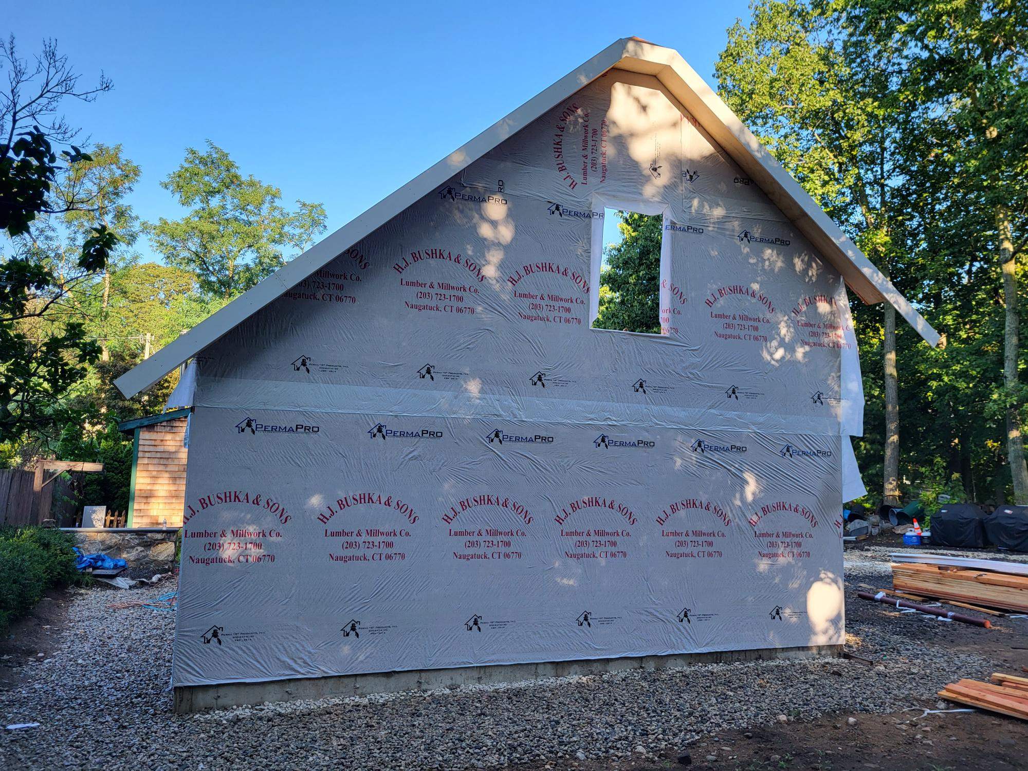 Siding Installation using Wood Shake by A Plus Exterior